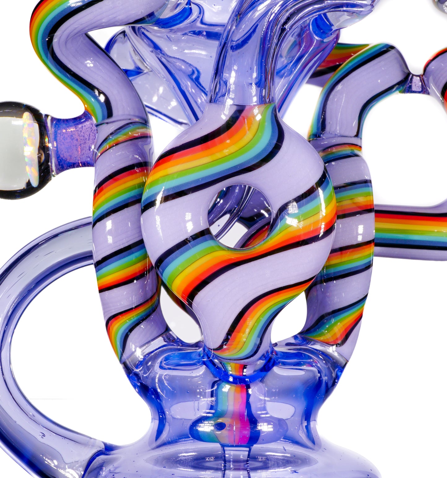 Nightshade over Ghost Pink Slyme to Rainbow Fade QDR