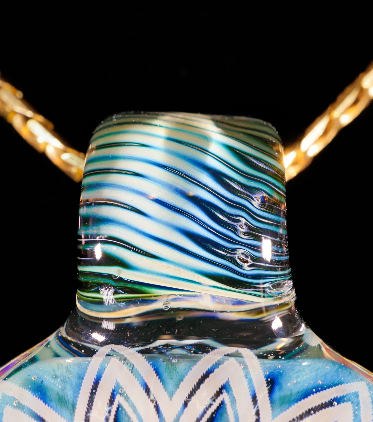 Fume Tech over Bubble Trap Opal Pendant no.2