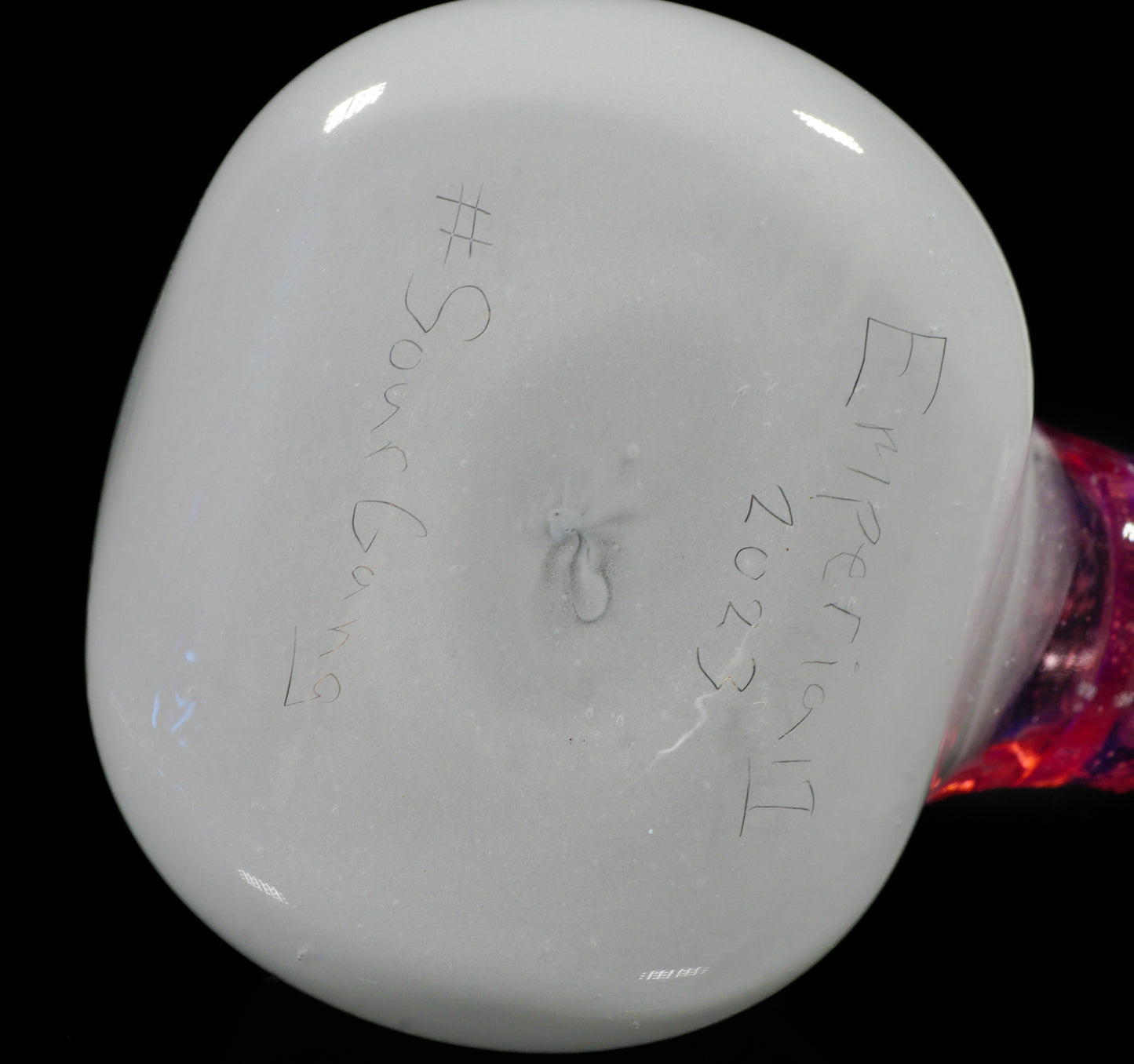 Telemagenta and Light Portland Grey Sour Gummy Proxy Attachment