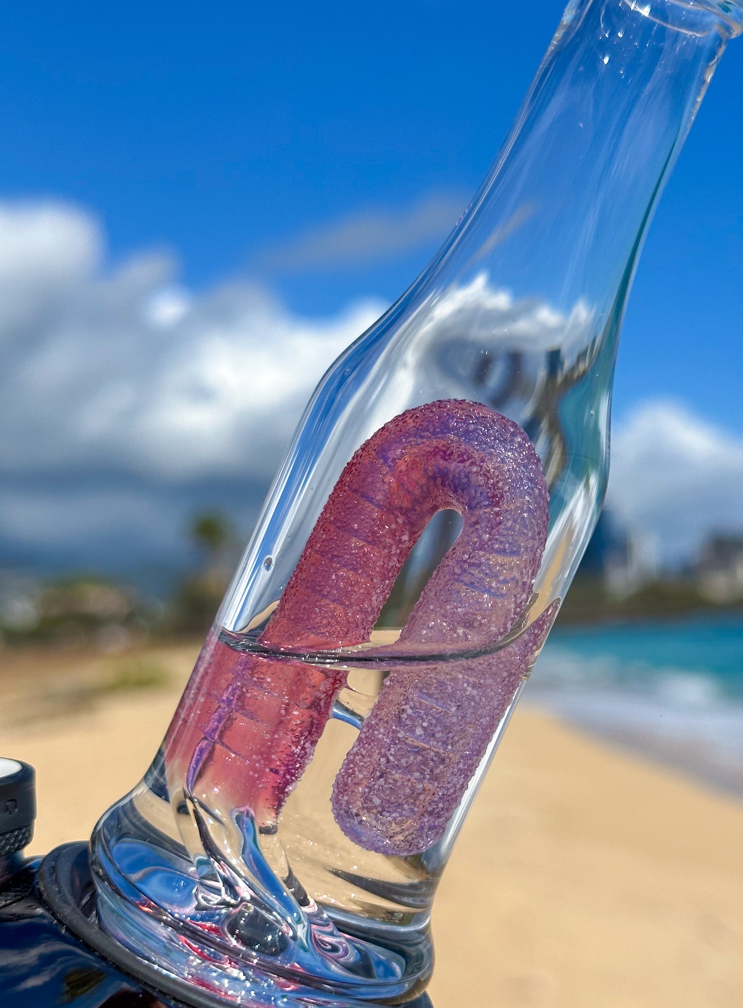 Sour Gummy Worm Bottle Puffco Peak Attachment