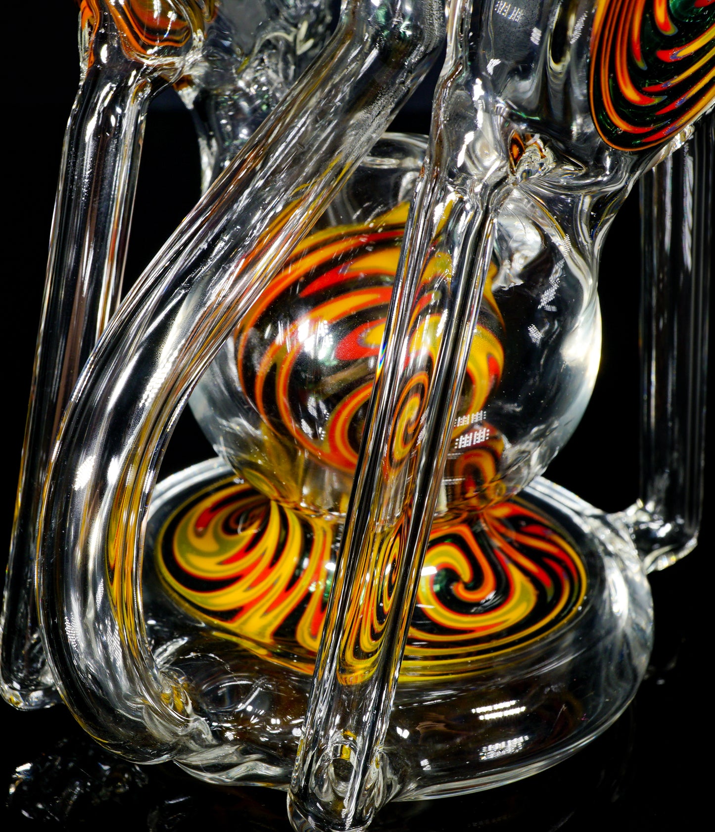 Rasta Wigwag Double Disc Floating Recycler