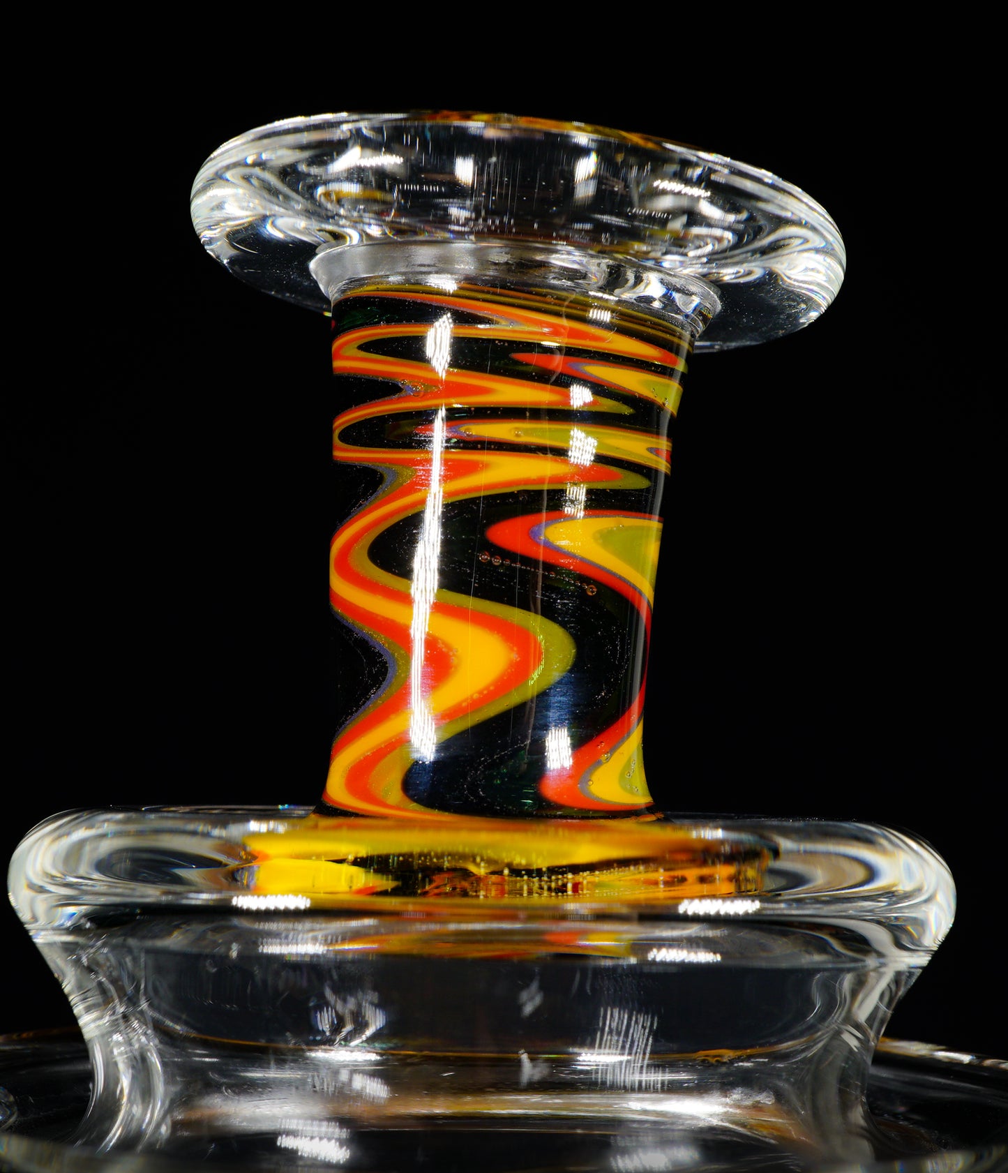Rasta Wigwag Double Disc Floating Recycler