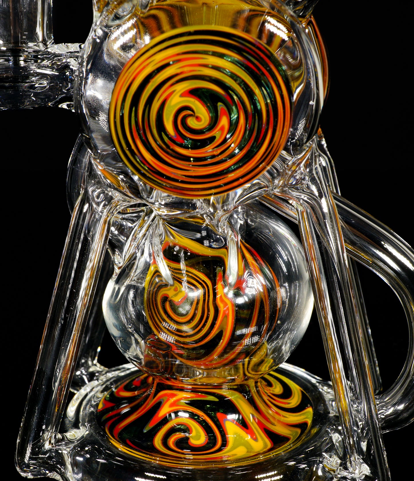 Rasta Wigwag Double Disc Floating Recycler