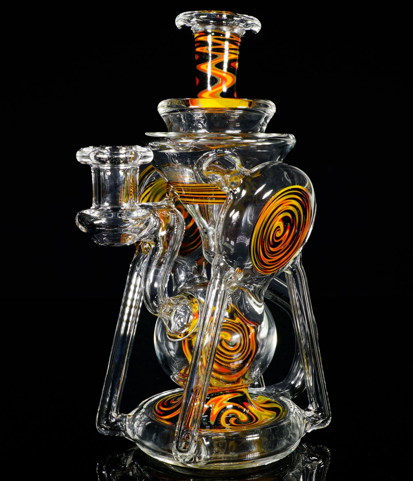 Rasta Wigwag Double Disc Floating Recycler