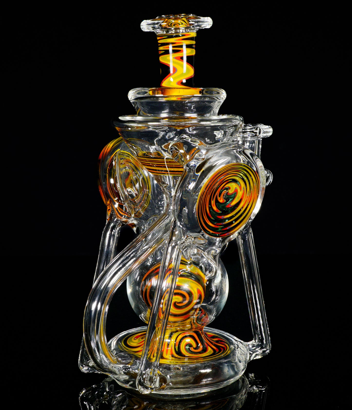 Rasta Wigwag Double Disc Floating Recycler
