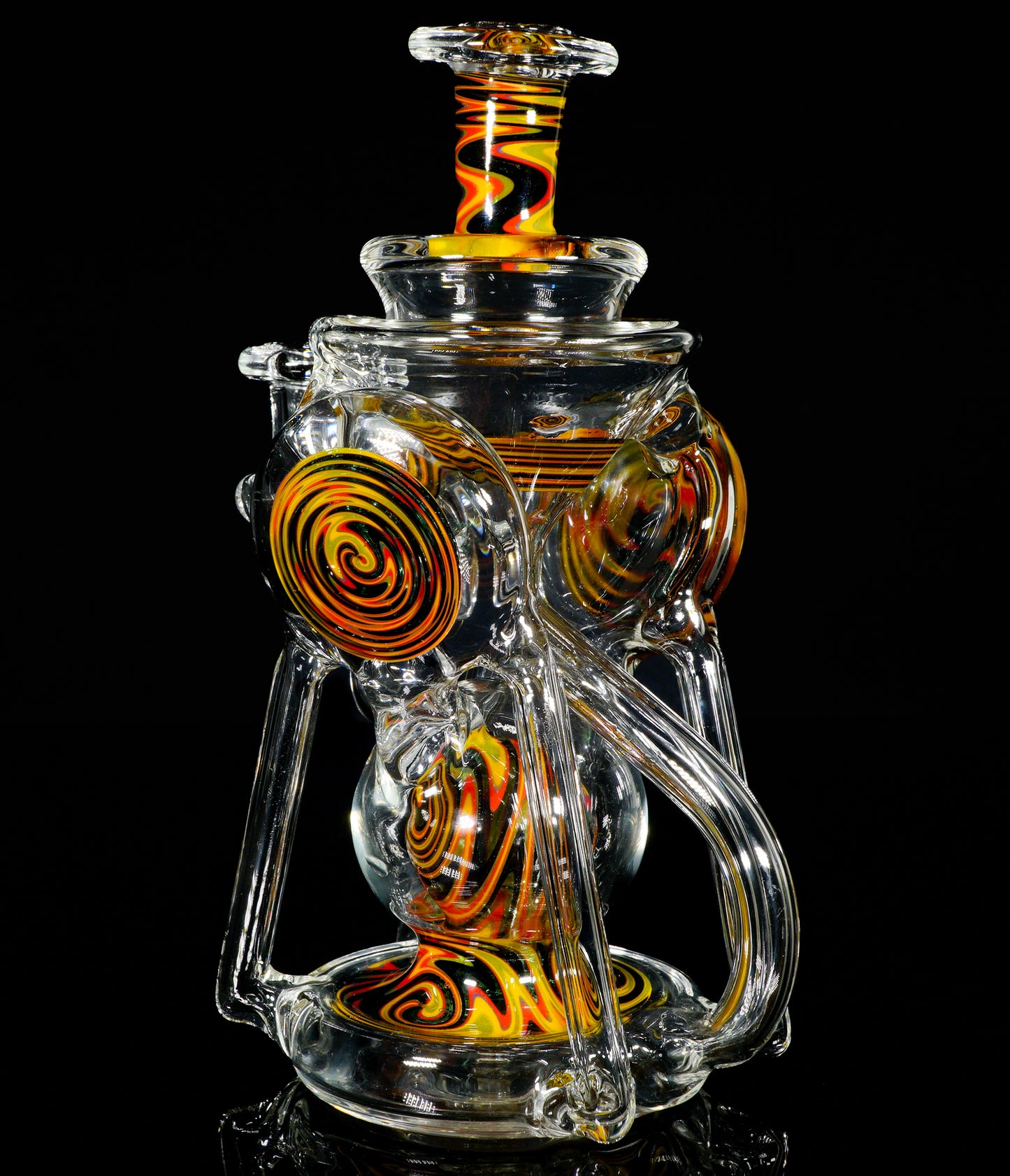 Rasta Wigwag Double Disc Floating Recycler