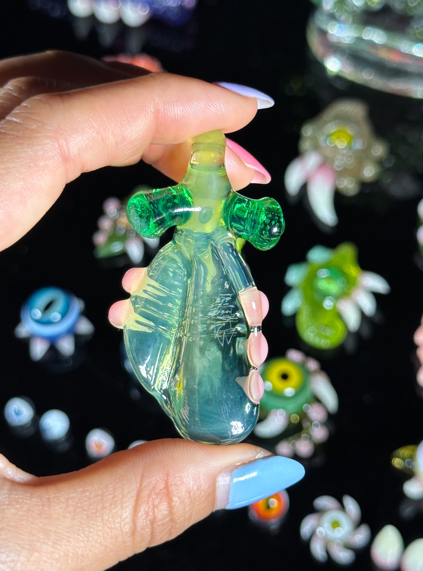 Zen, Citrine and Dabsinthe UV Pendant