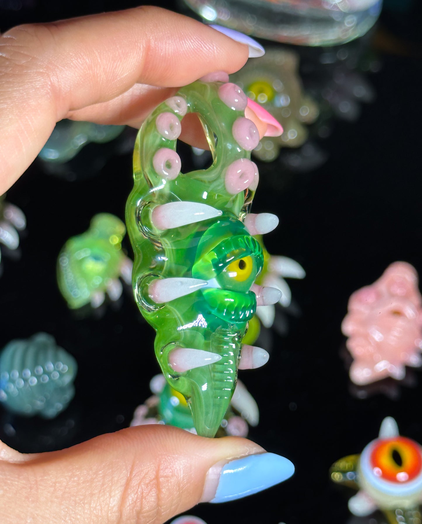 India Green, Roswell and Haterade Pendant