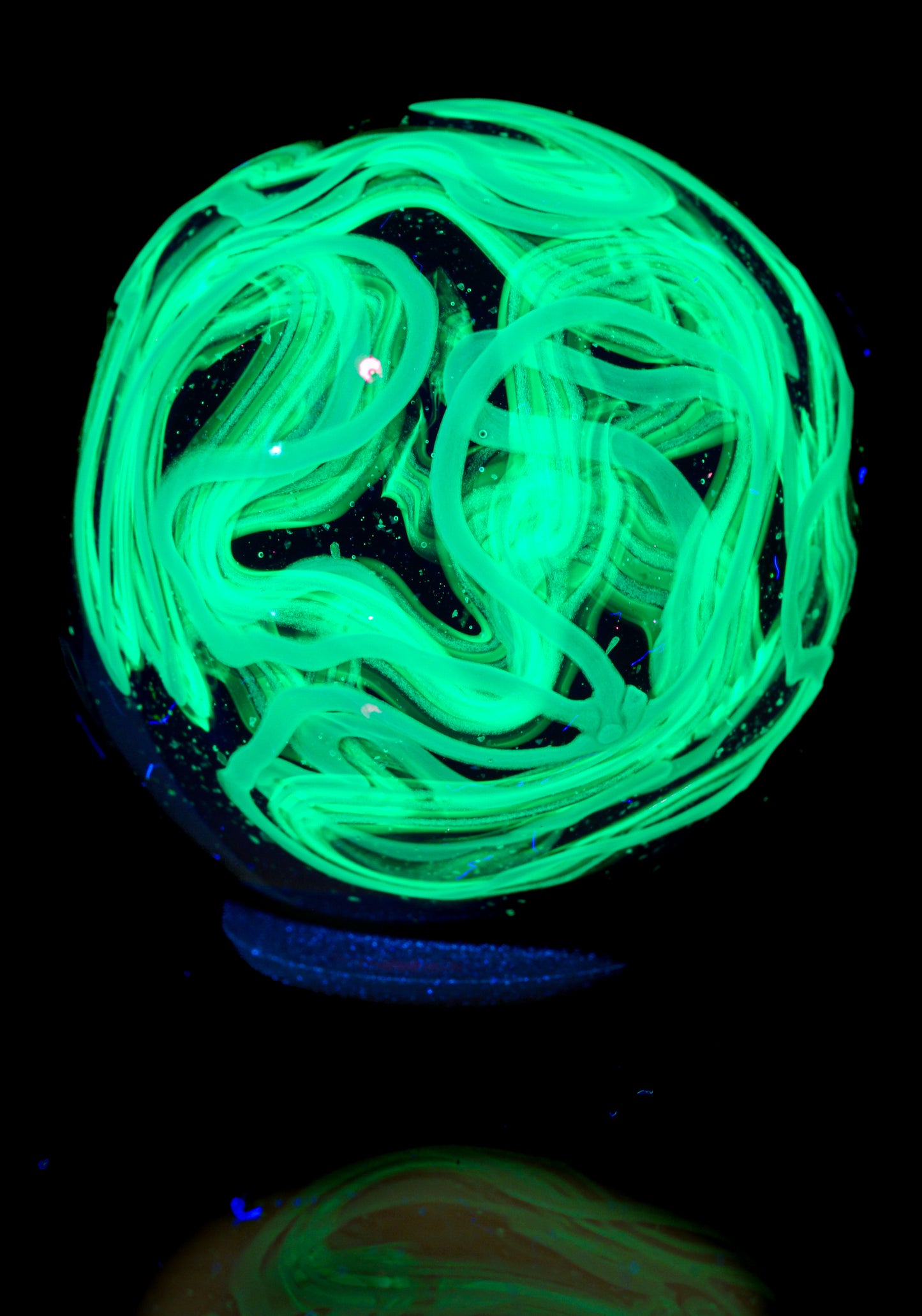 Big Opal UV Scribble Tech Marble (33mm) - O