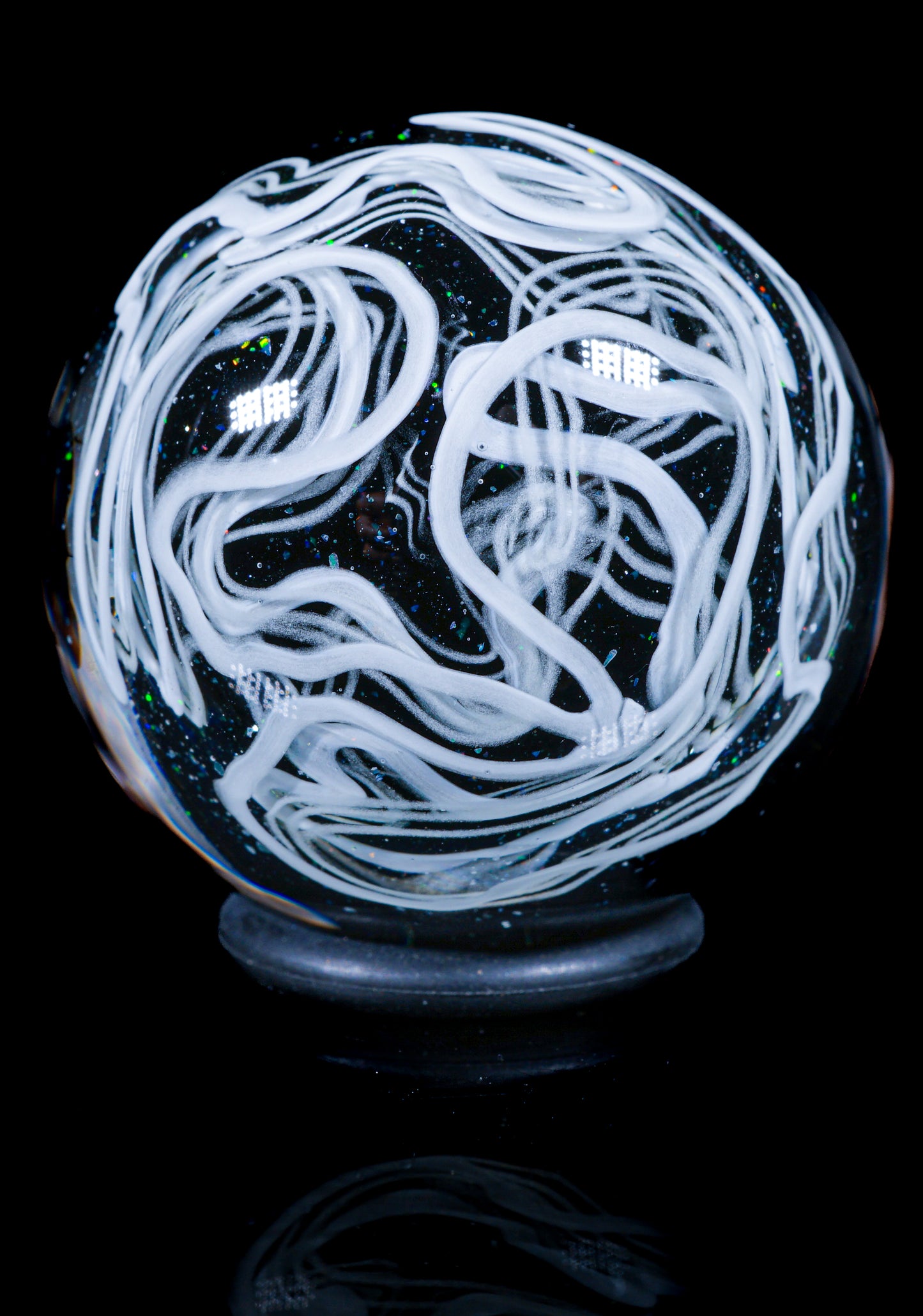 Big Opal UV Scribble Tech Marble (33mm) - O
