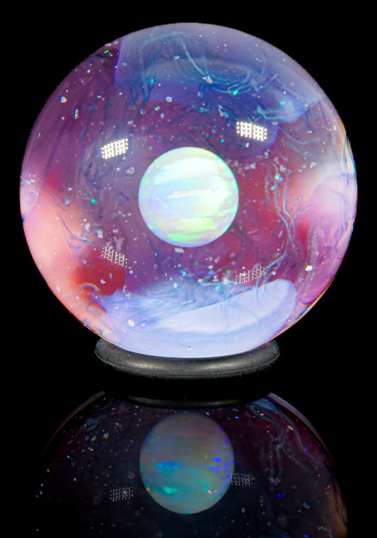 Big Opal UV Scribble Tech Marble (34mm) - M