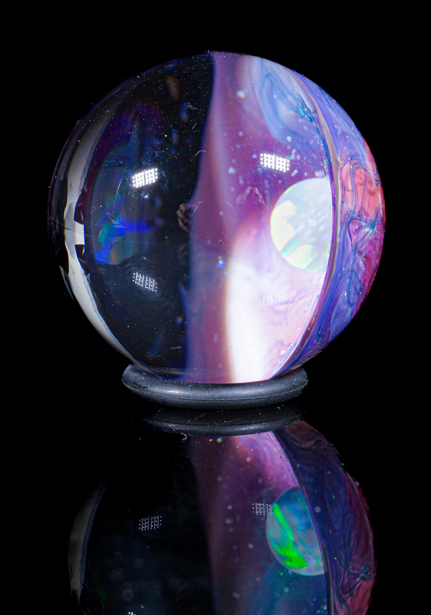 Big Opal UV Scribble Tech Marble (34mm) - M