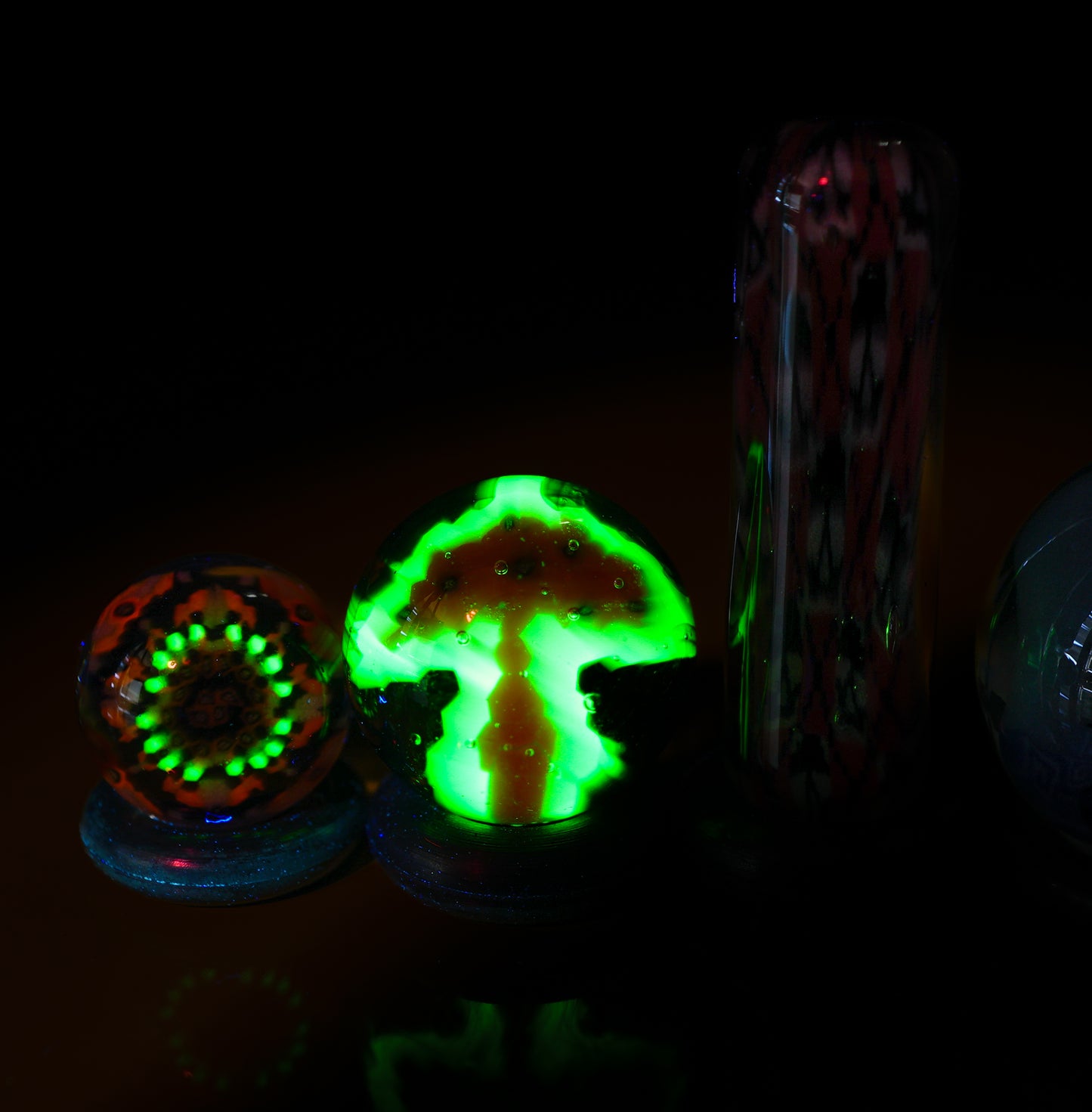 Psychedelic Skull UV Slurper Set
