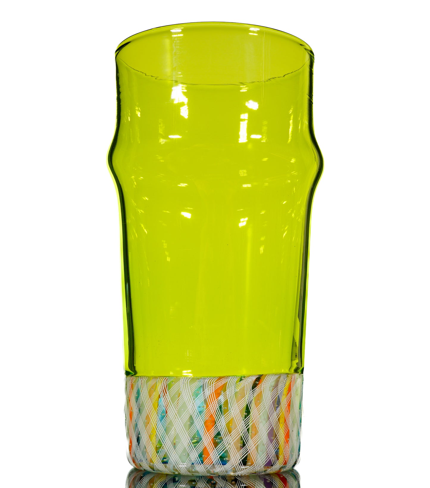 Floro Green Pint Glass