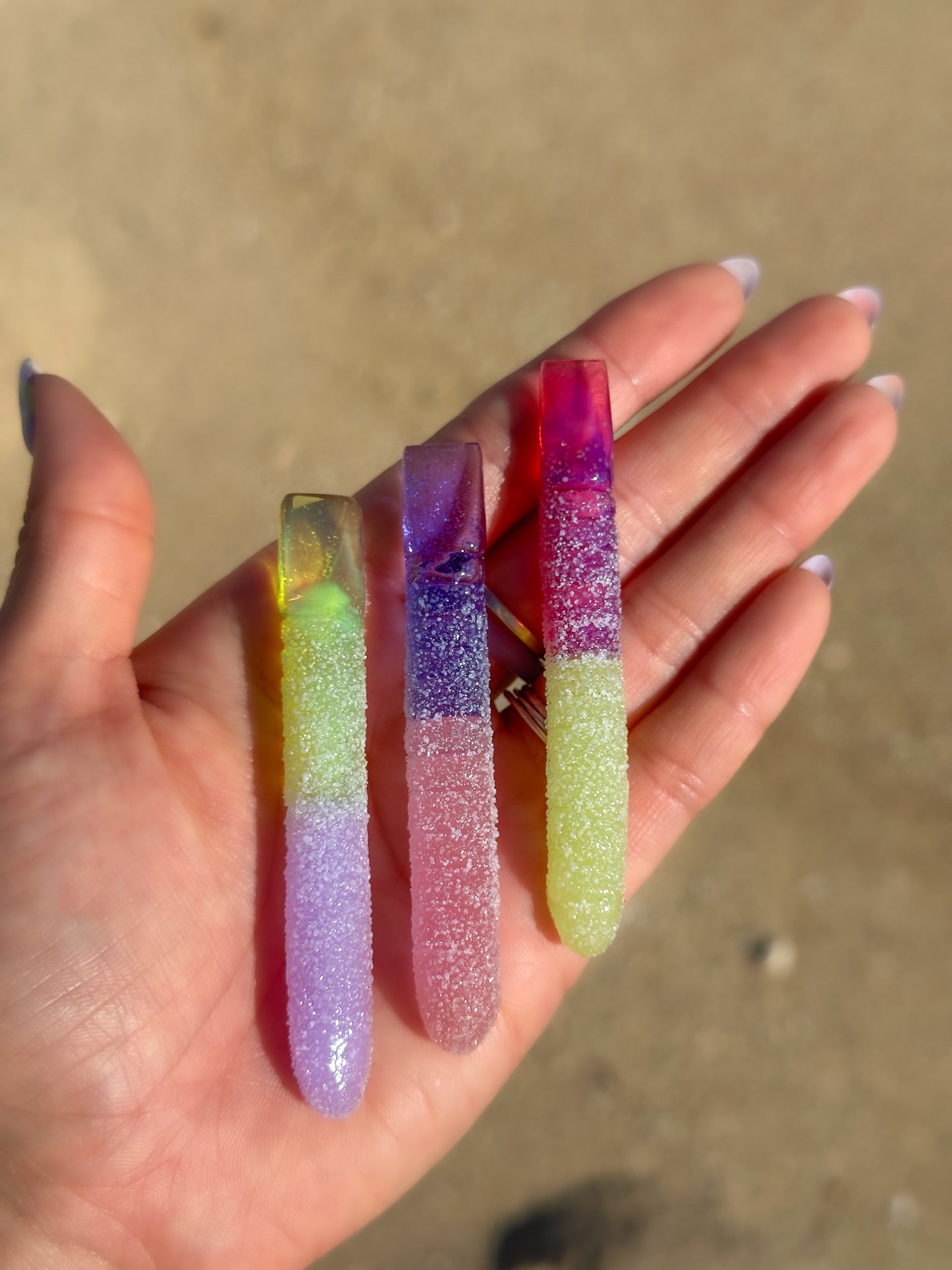 Sour Gummy Worm Chisel-Tip Dabbers (single)