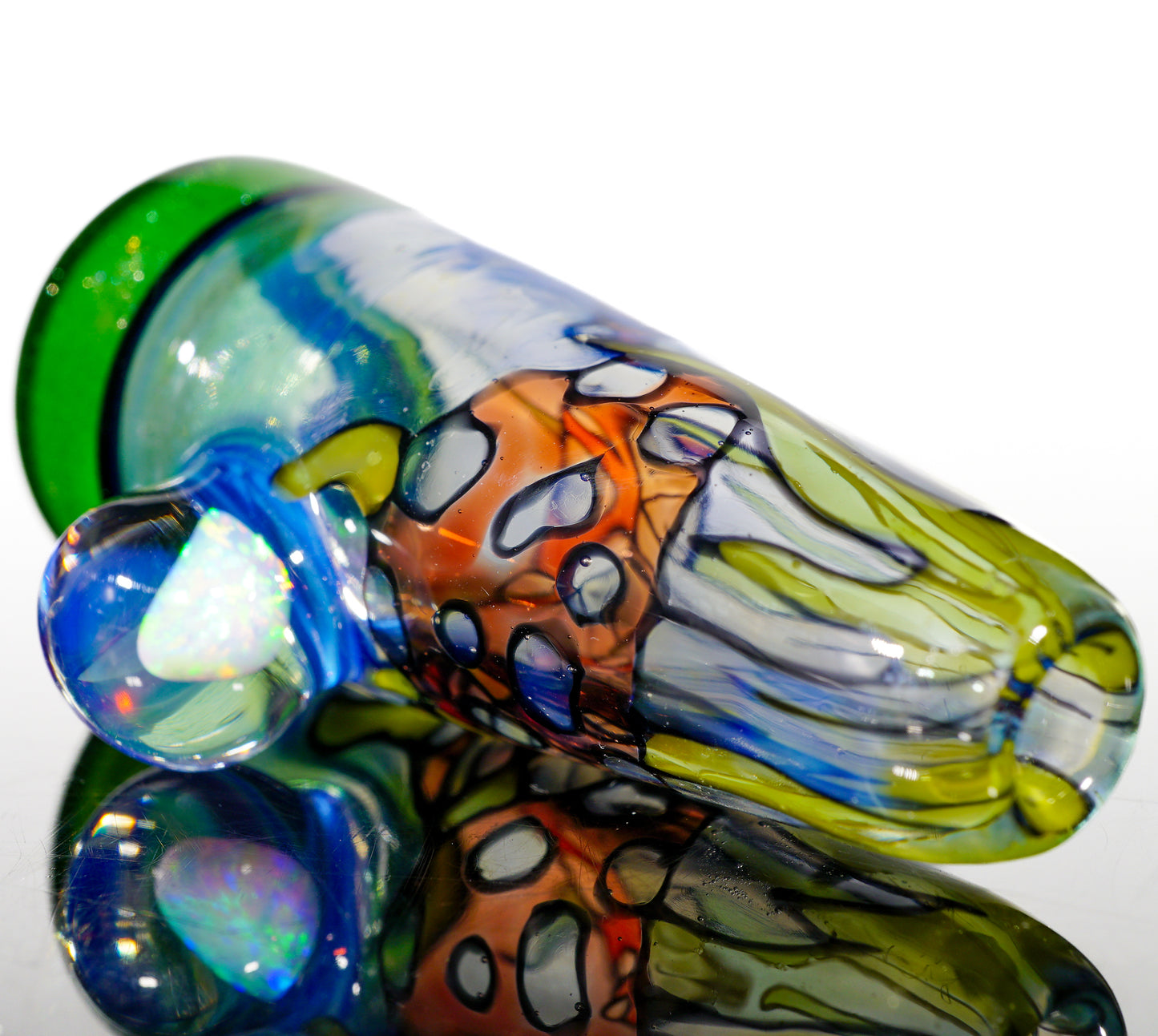 Mushroom Stained Glass Chillum