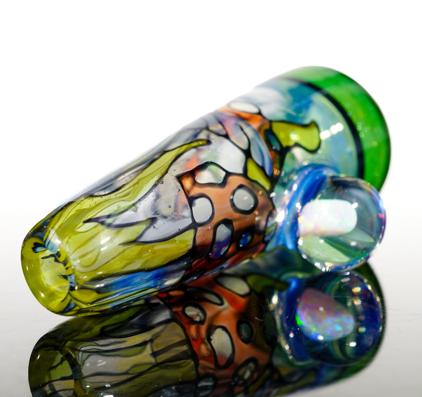 Mushroom Stained Glass Chillum