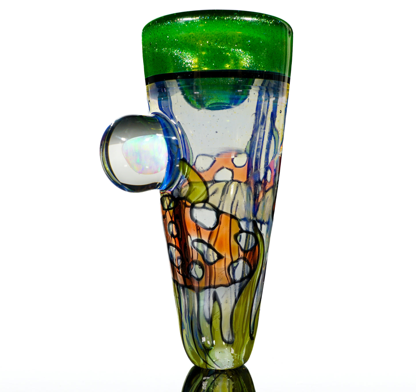 Mushroom Stained Glass Chillum