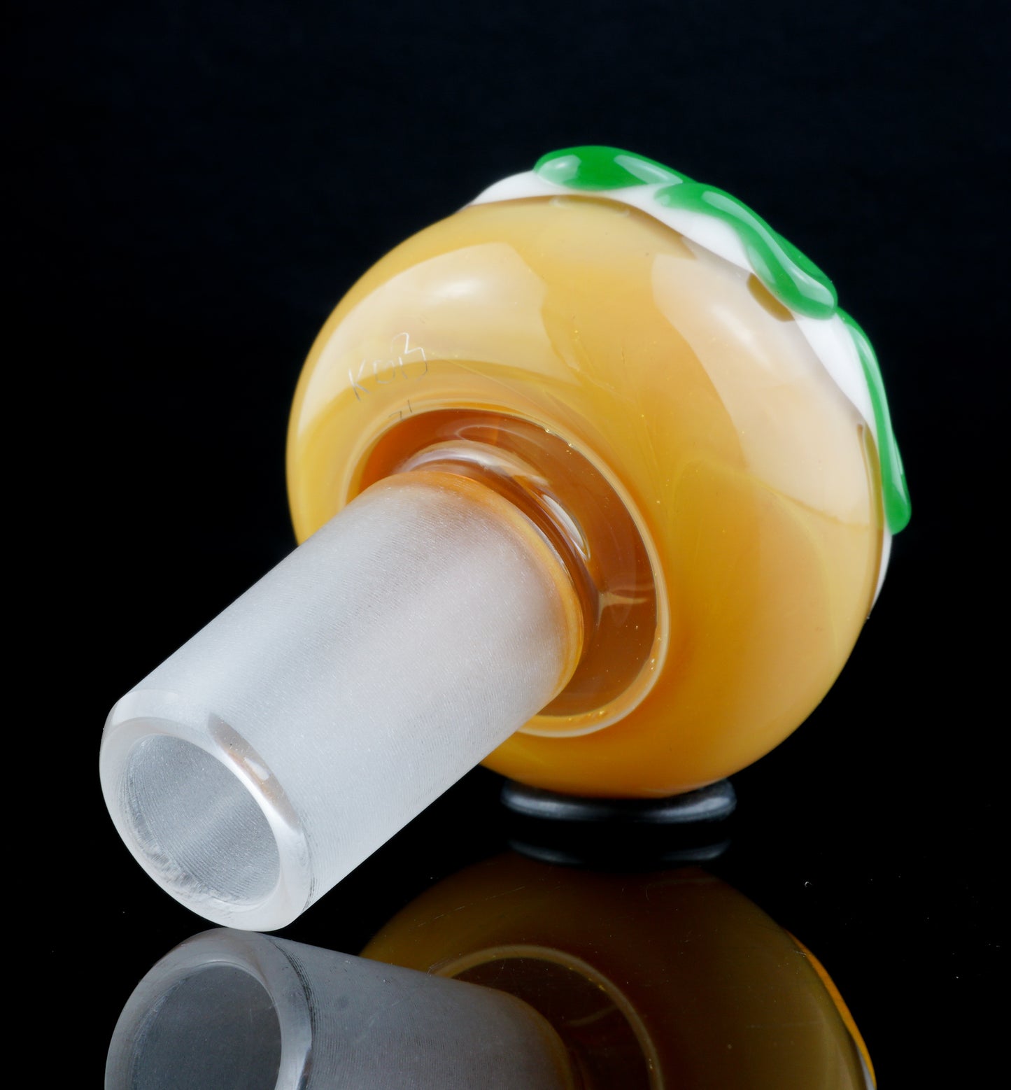 Rasta Drizzle Donut 18mm Slide