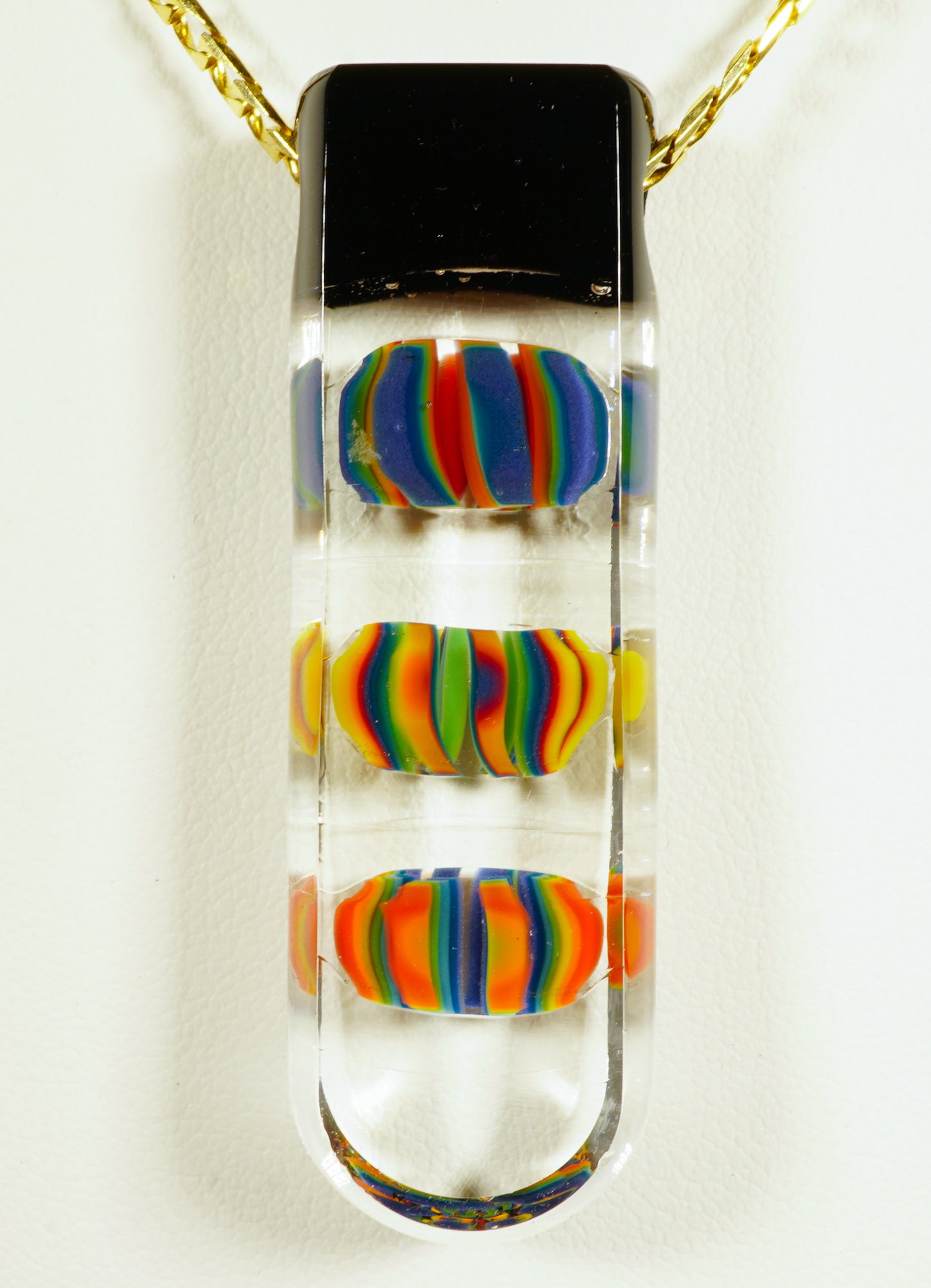 Rainbow TEP Key Pendant