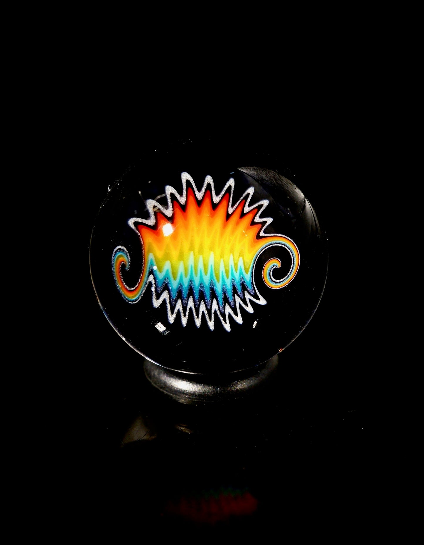 Rainbow Wigwag Terp Guard Pearl (12mm)