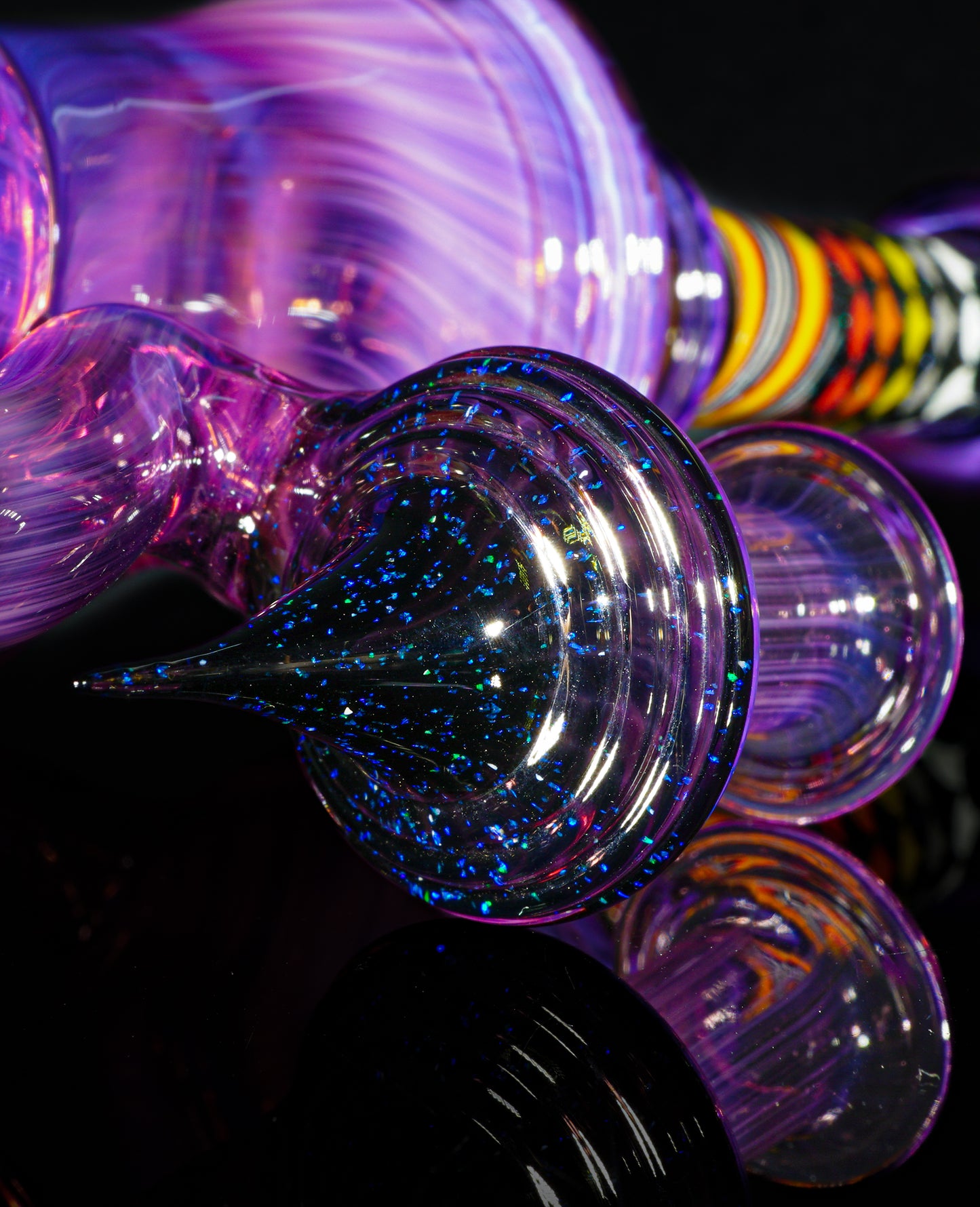 Telemagenta Fire Fade Dichro Dostack Aztec Klein