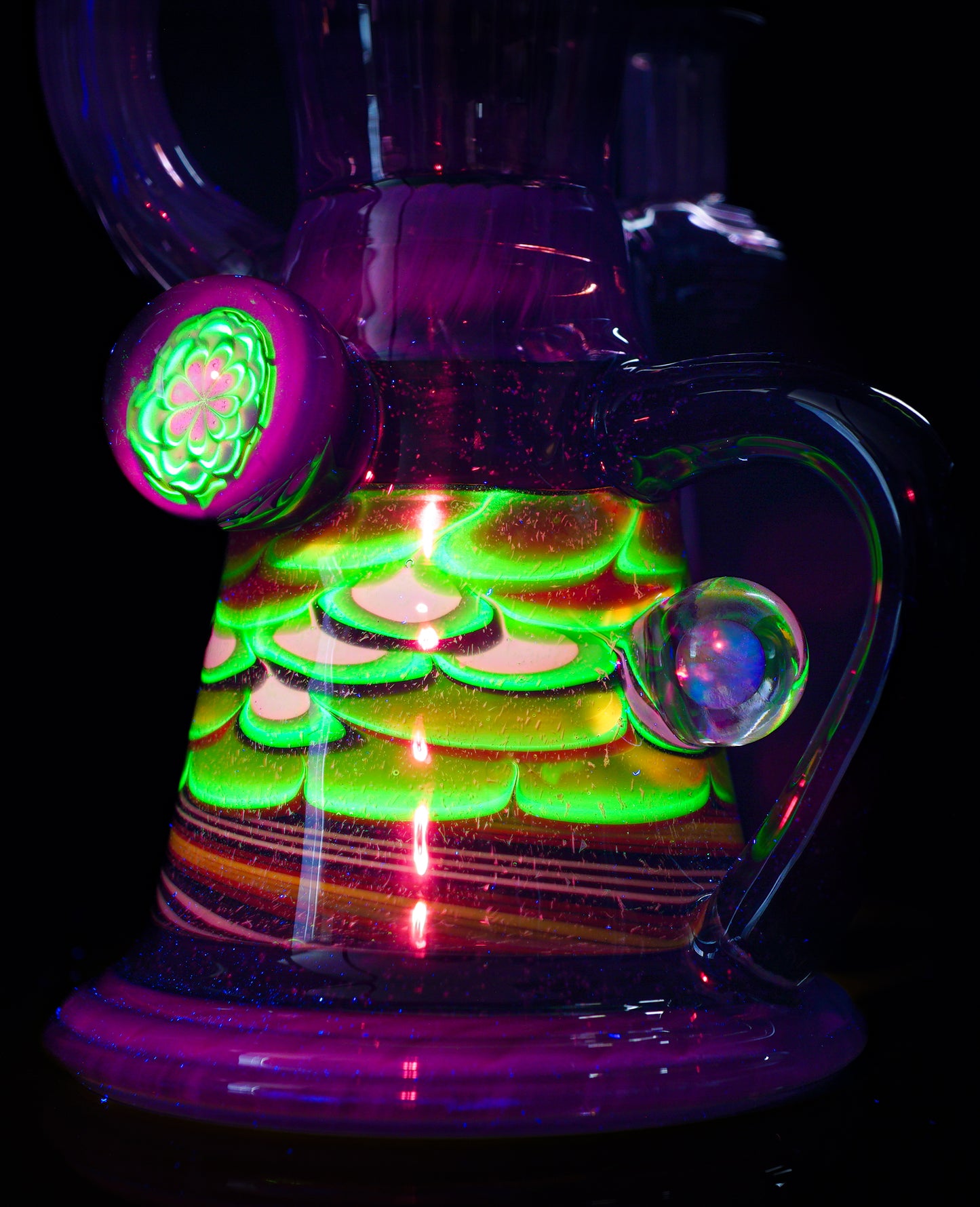 Telemagenta Fire Fade Dichro Dostack Aztec Klein