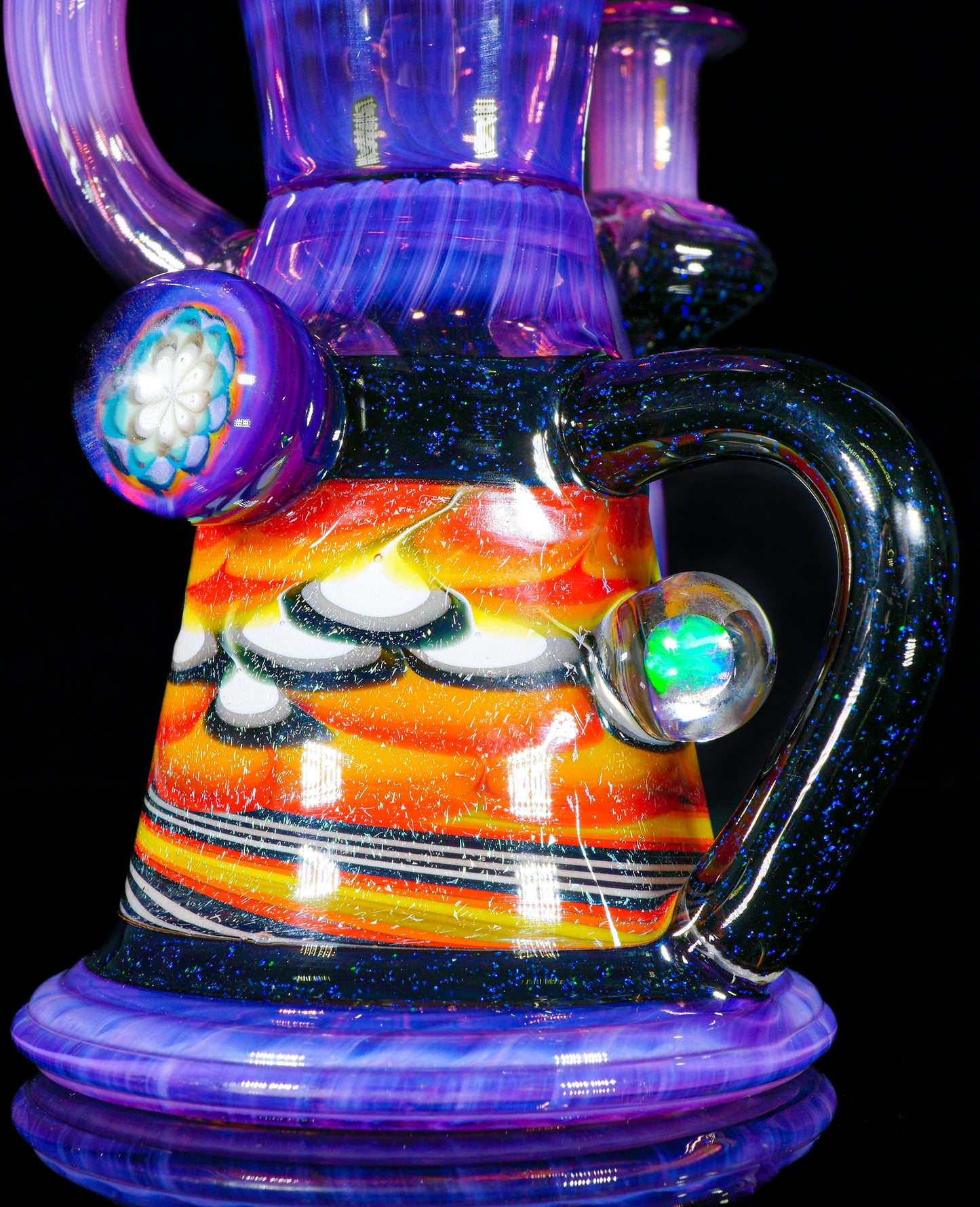 Telemagenta Fire Fade Dichro Dostack Aztec Klein