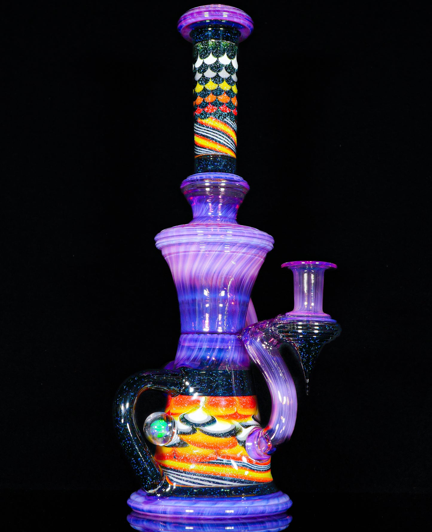Telemagenta Fire Fade Dichro Dostack Aztec Klein