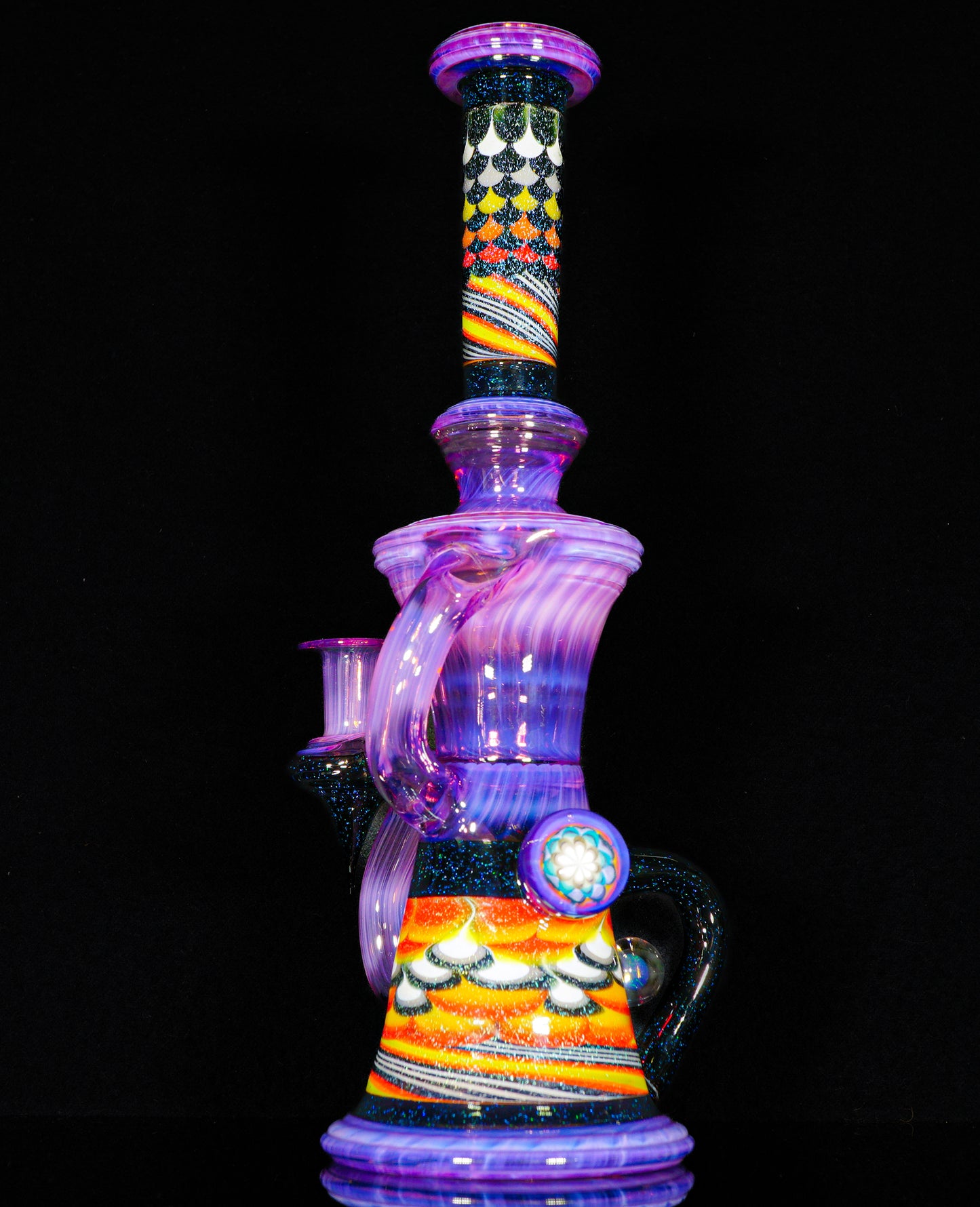 Telemagenta Fire Fade Dichro Dostack Aztec Klein