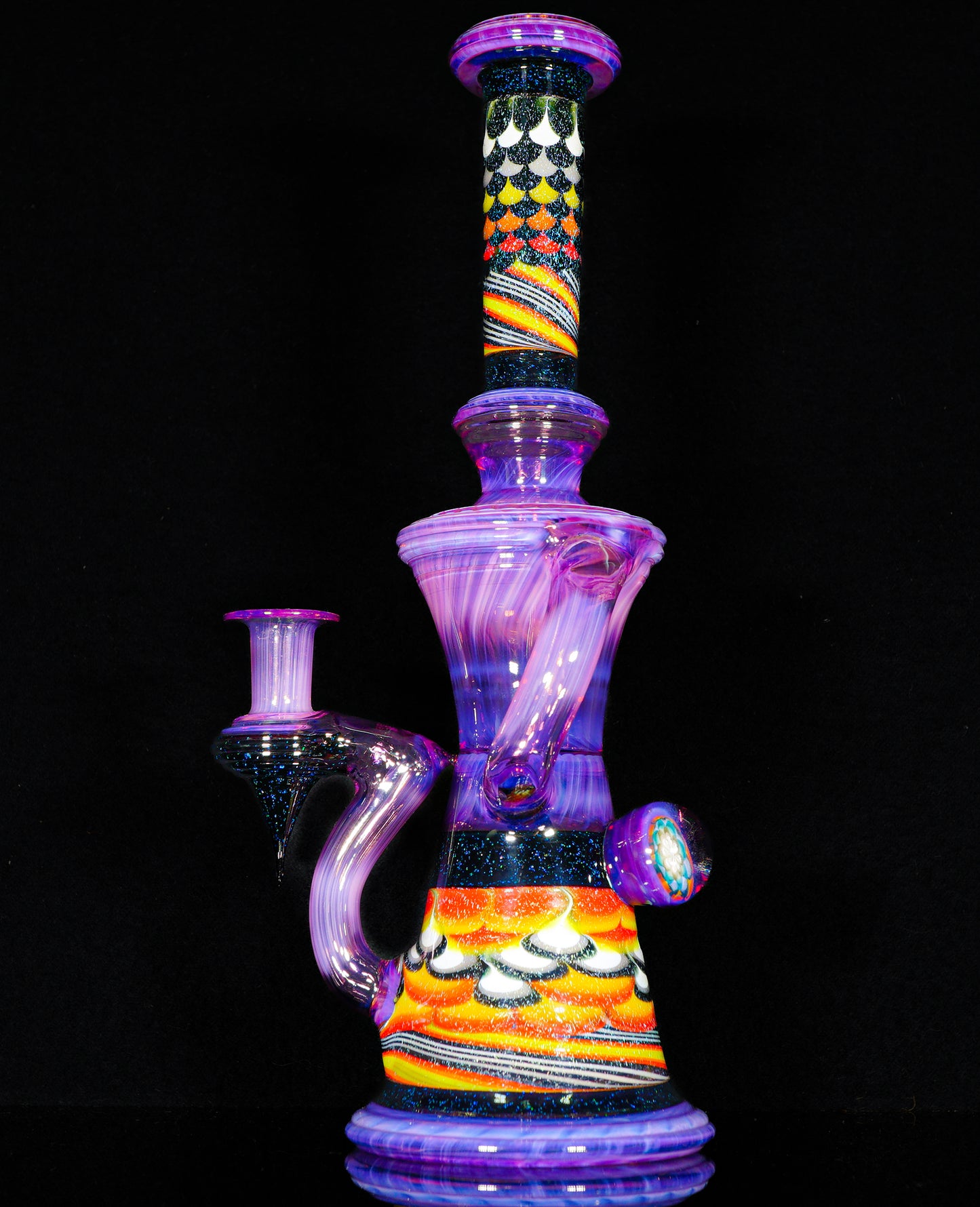 Telemagenta Fire Fade Dichro Dostack Aztec Klein