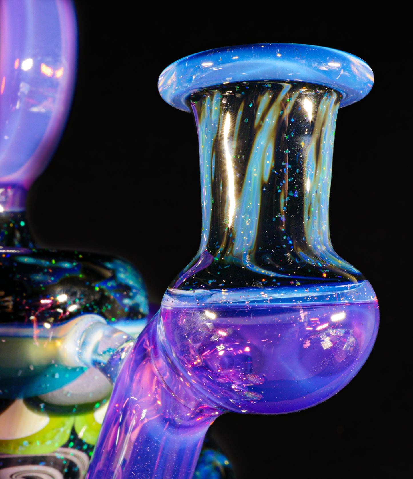 Crushed Opal Space Fume and Dotstack Trident Recycler
