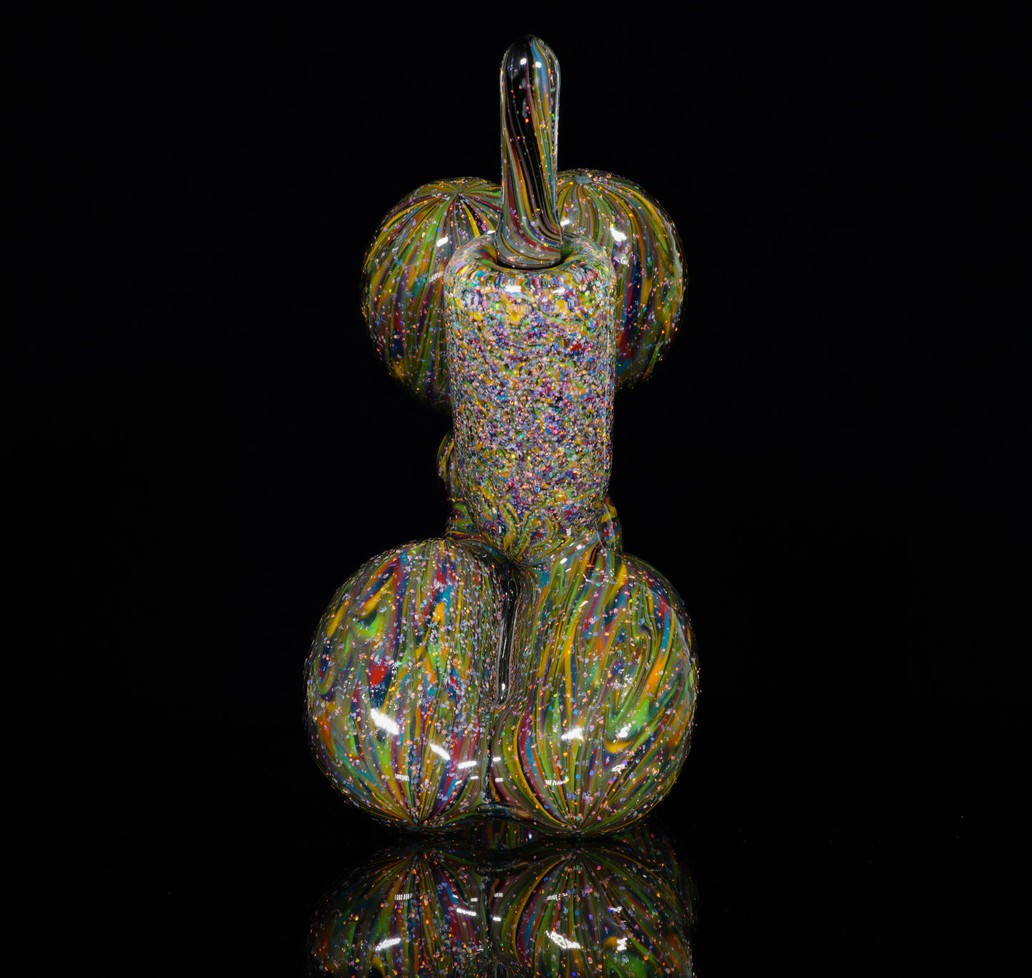Crushed Opal UV 10 Strip Tech Balloon Dog + Removable Tail