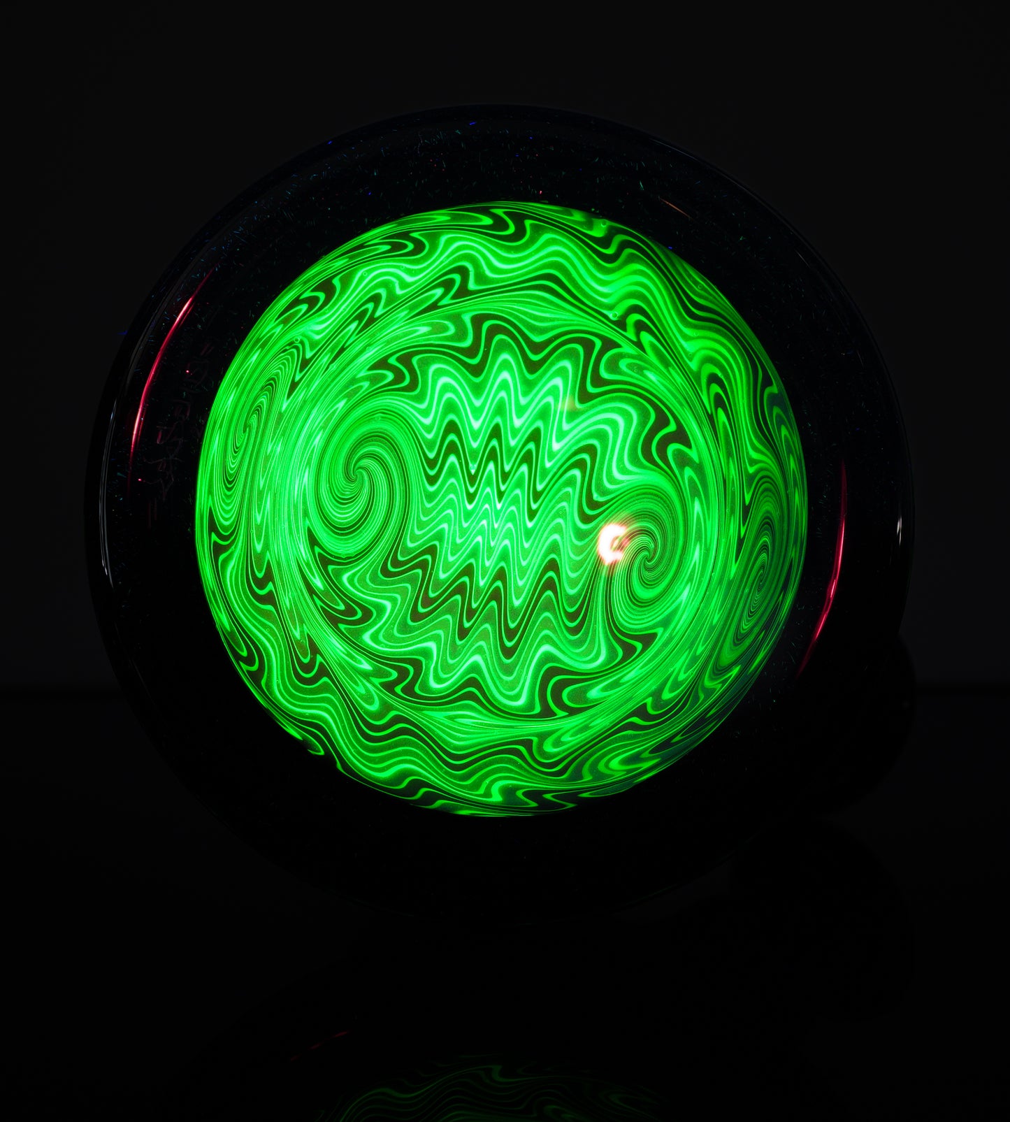 Emerald Dichro and UV Wigwag Fixie