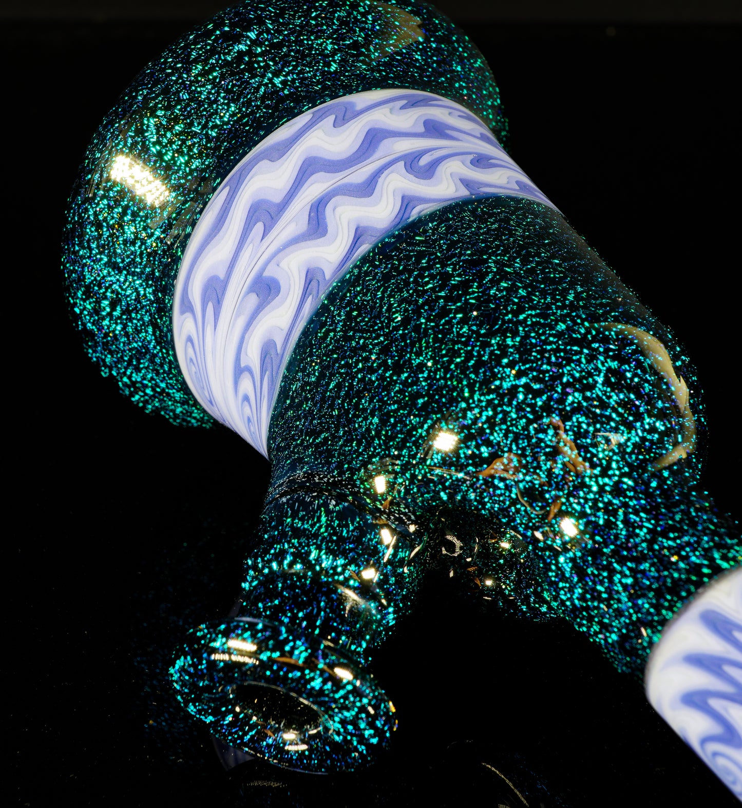 Emerald Dichro and UV Wigwag Fixie