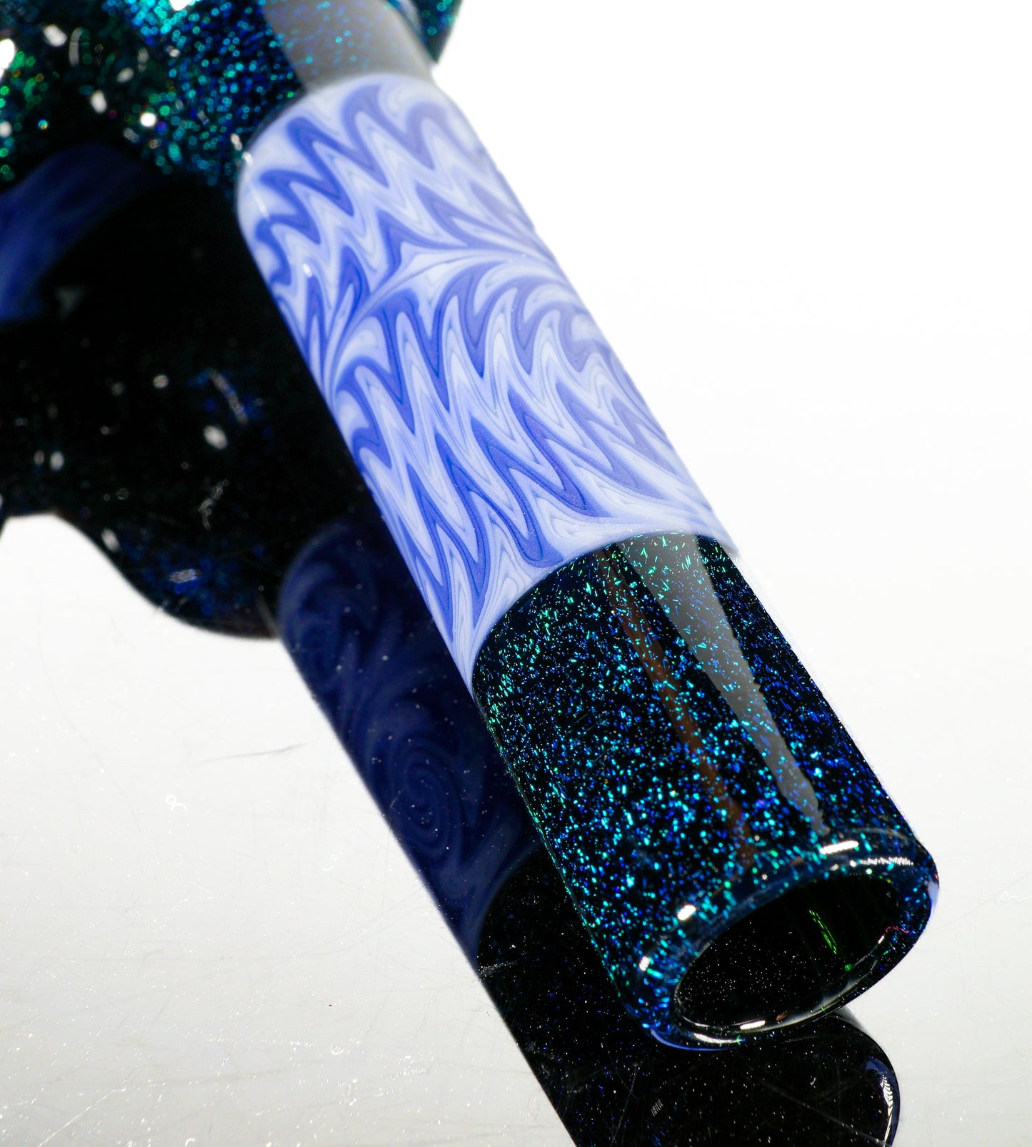 Emerald Dichro and UV Wigwag Fixie