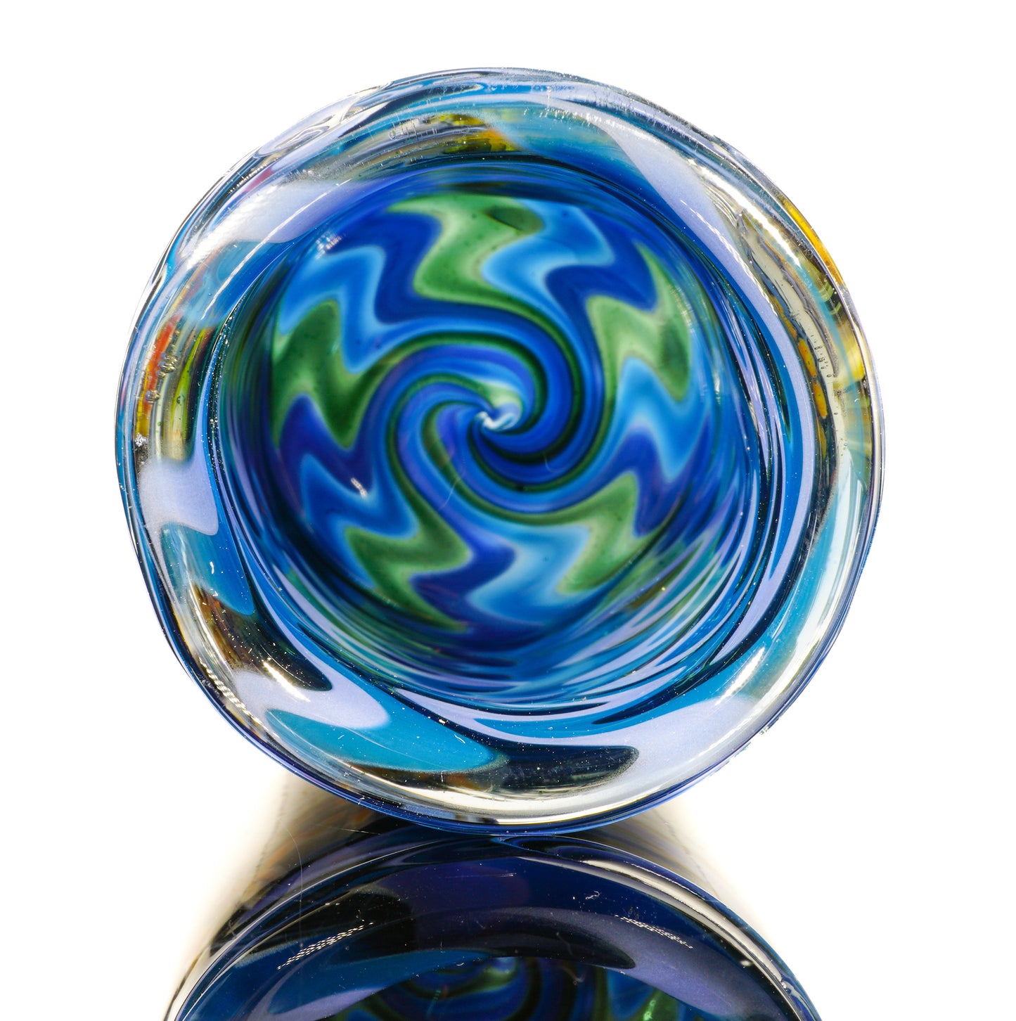 Hawk and Sunflower Baller Jar