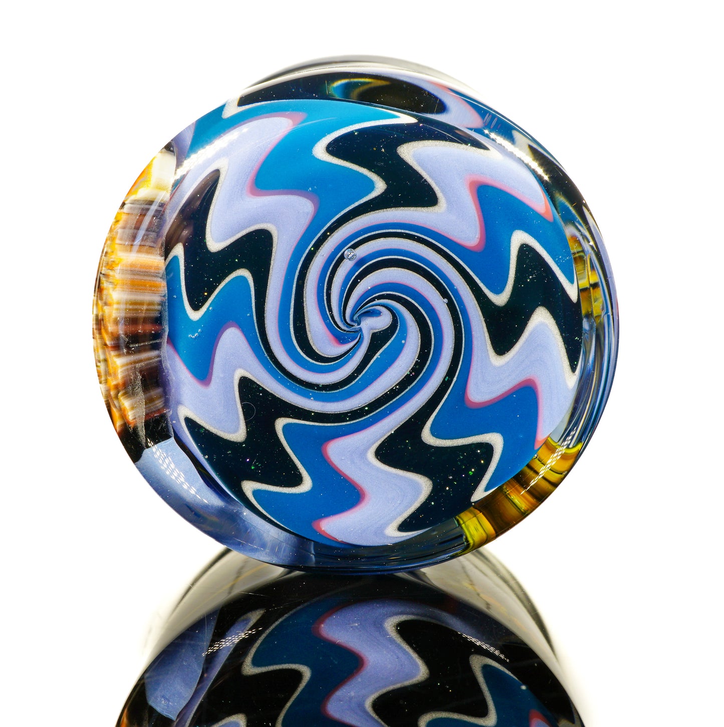 Hawk and Sunflower Baller Jar