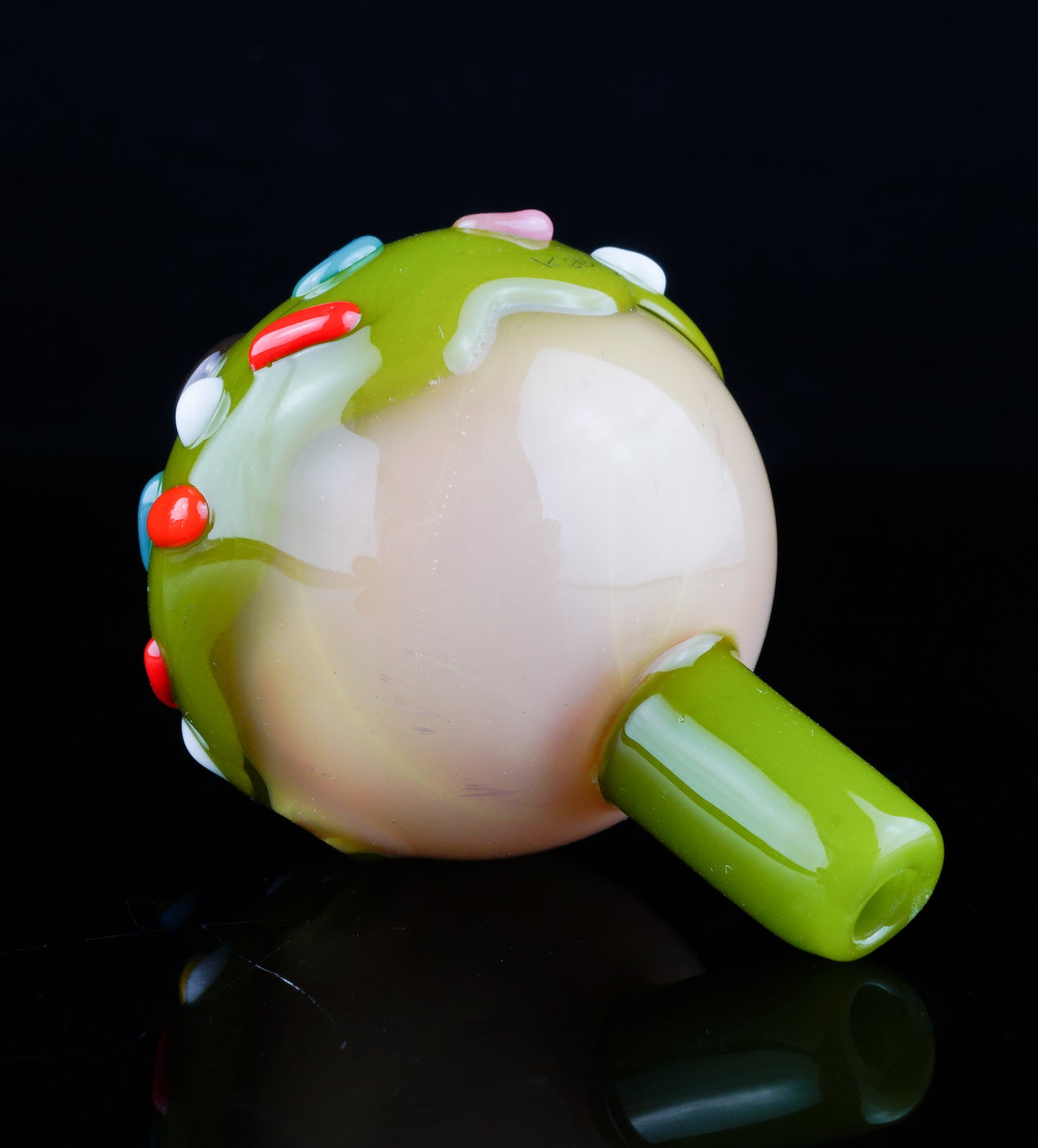 Matcha Frosted Bubble Cap