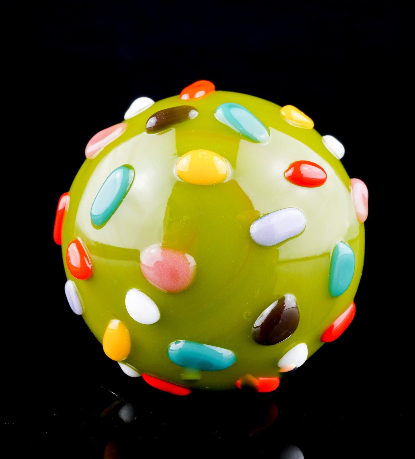 Matcha Frosted Bubble Cap