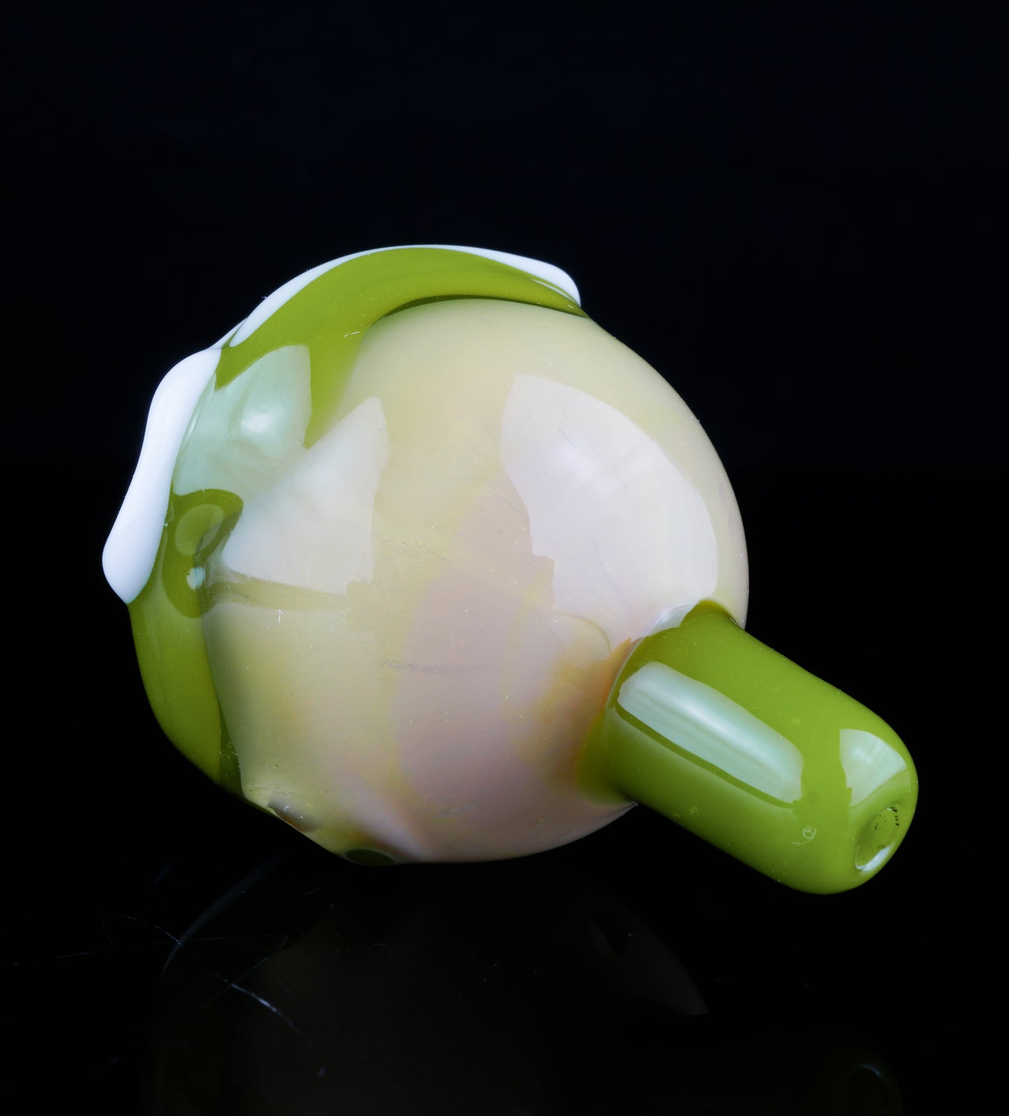 Matcha Frosted Bubble Cap