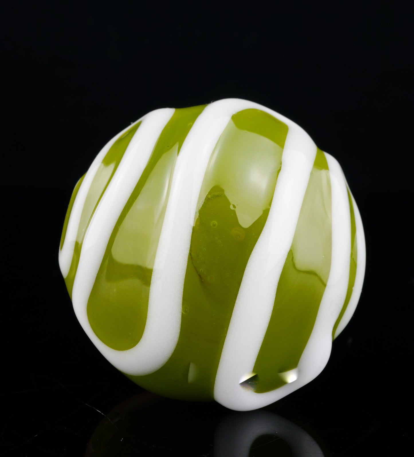Matcha Frosted Bubble Cap