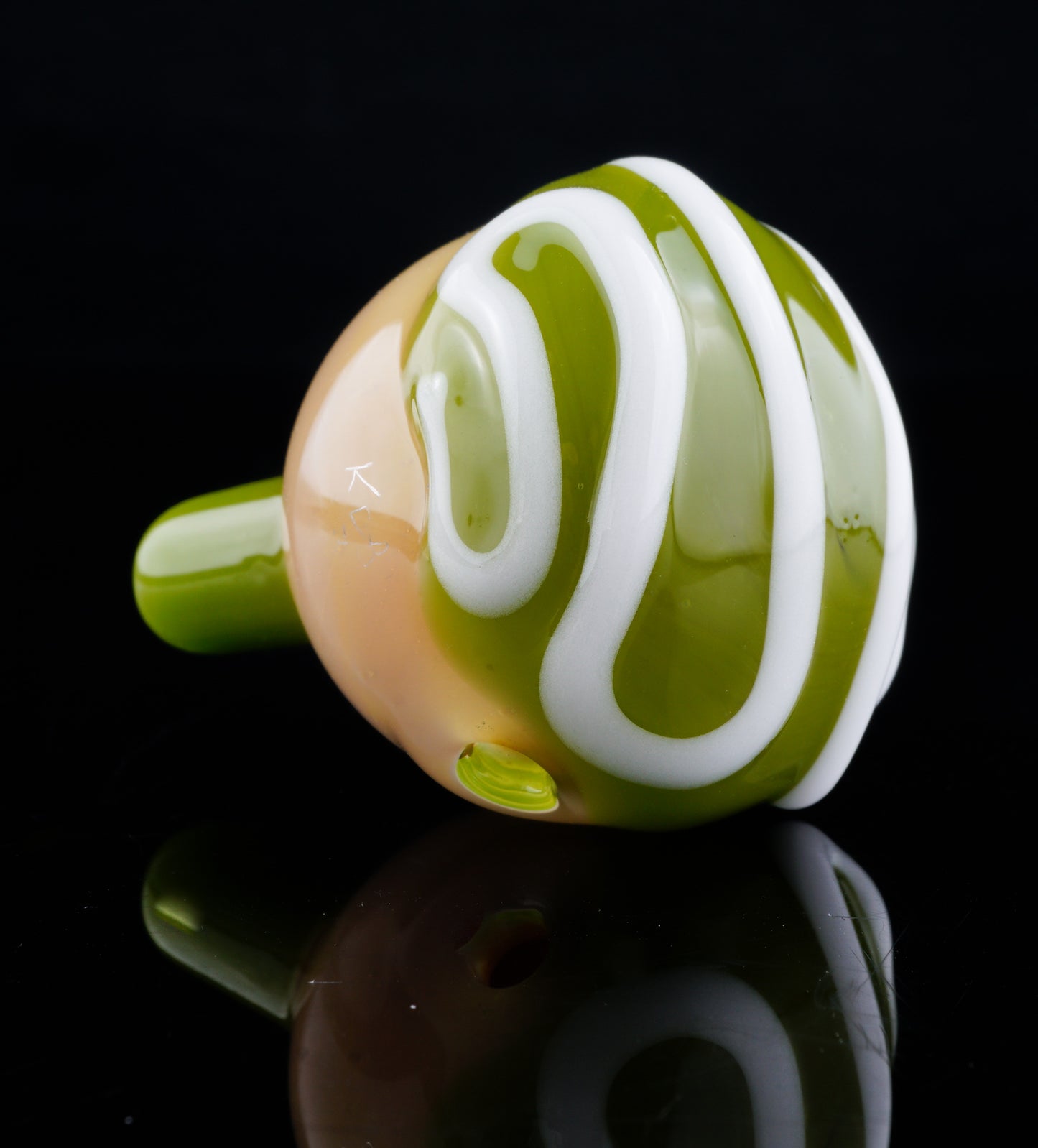 Matcha Frosted Bubble Cap