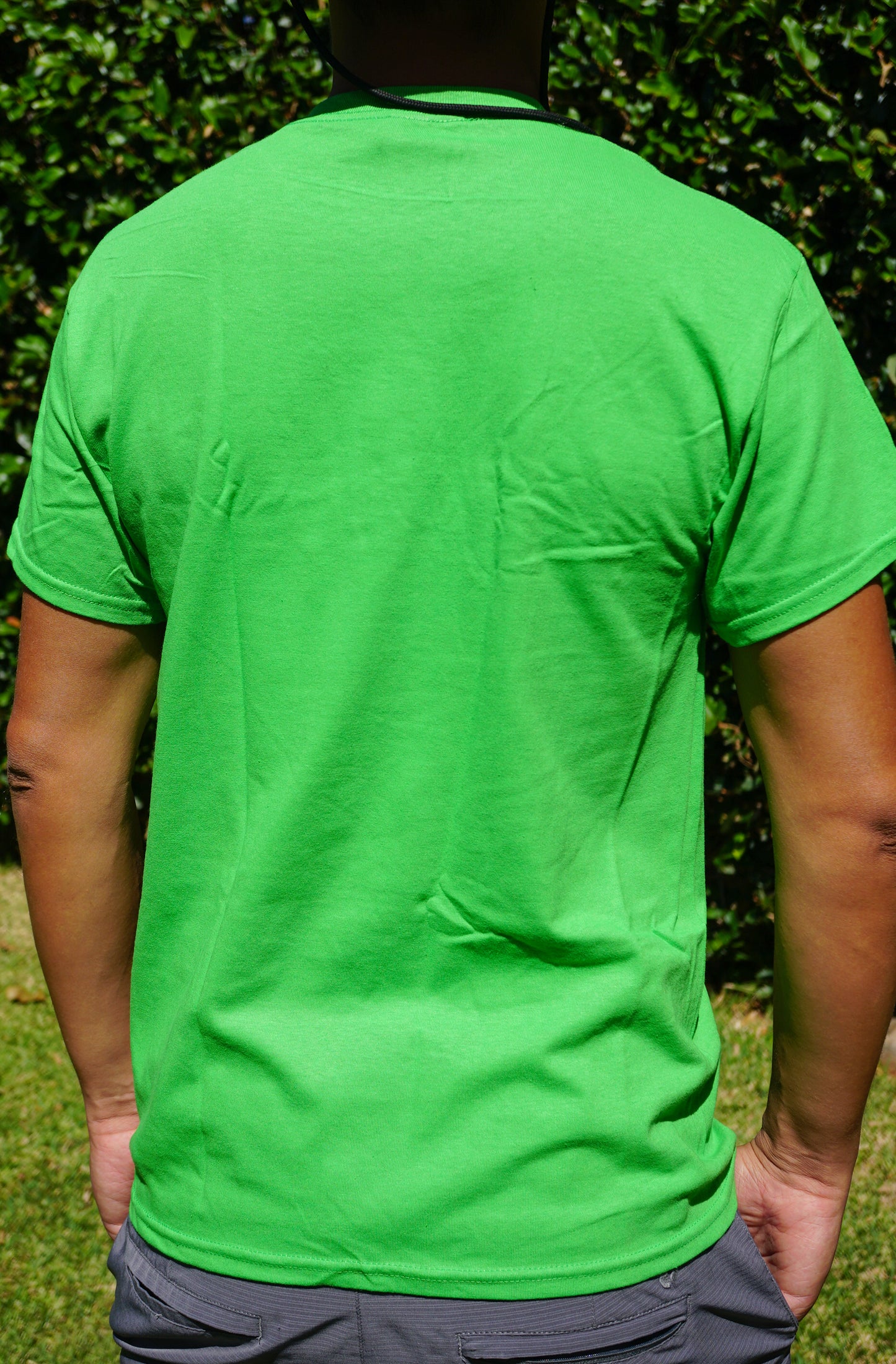 Green Fleur De Lis Mandala T-Shirt