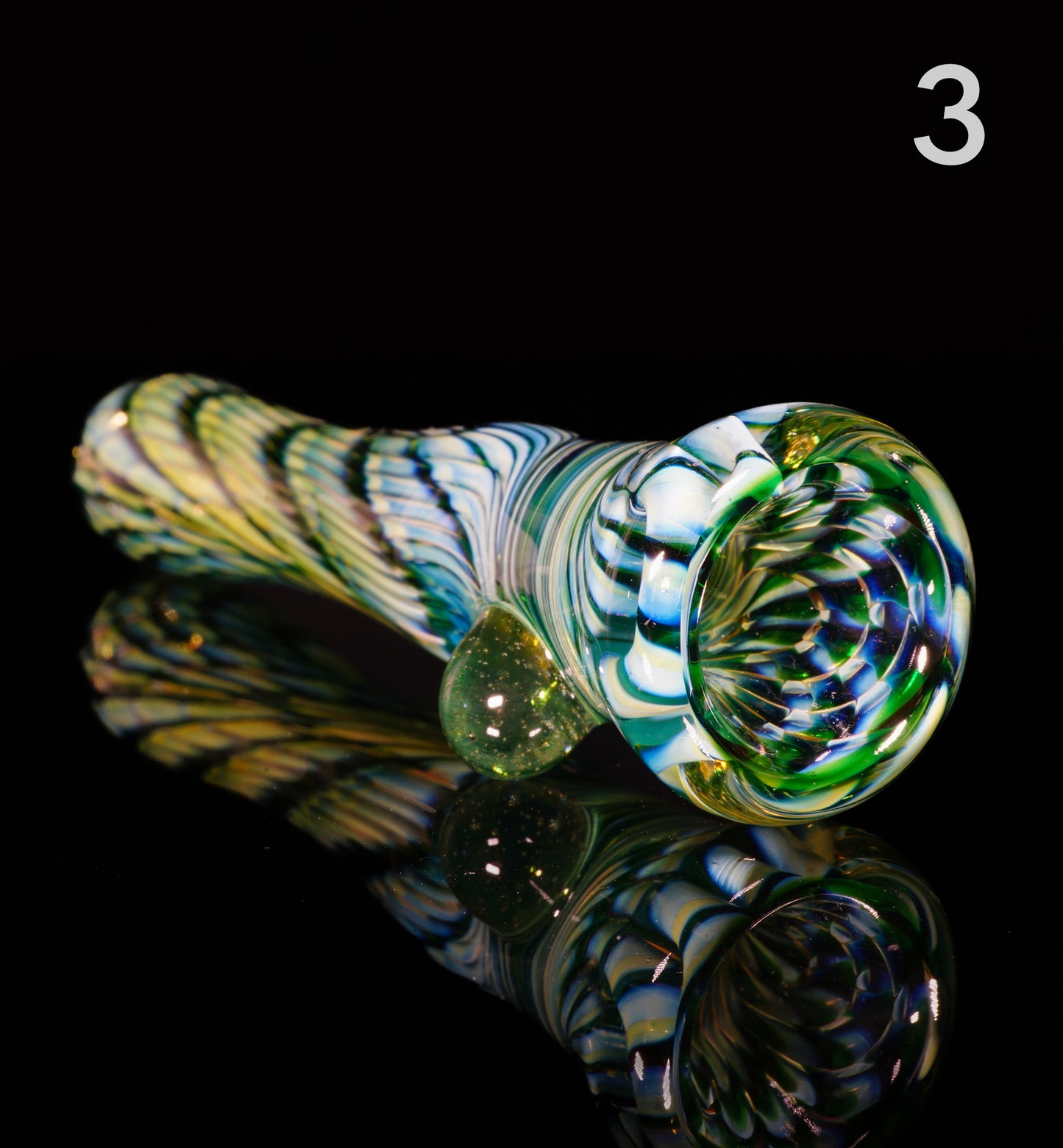 Experimental Green UV Chillums