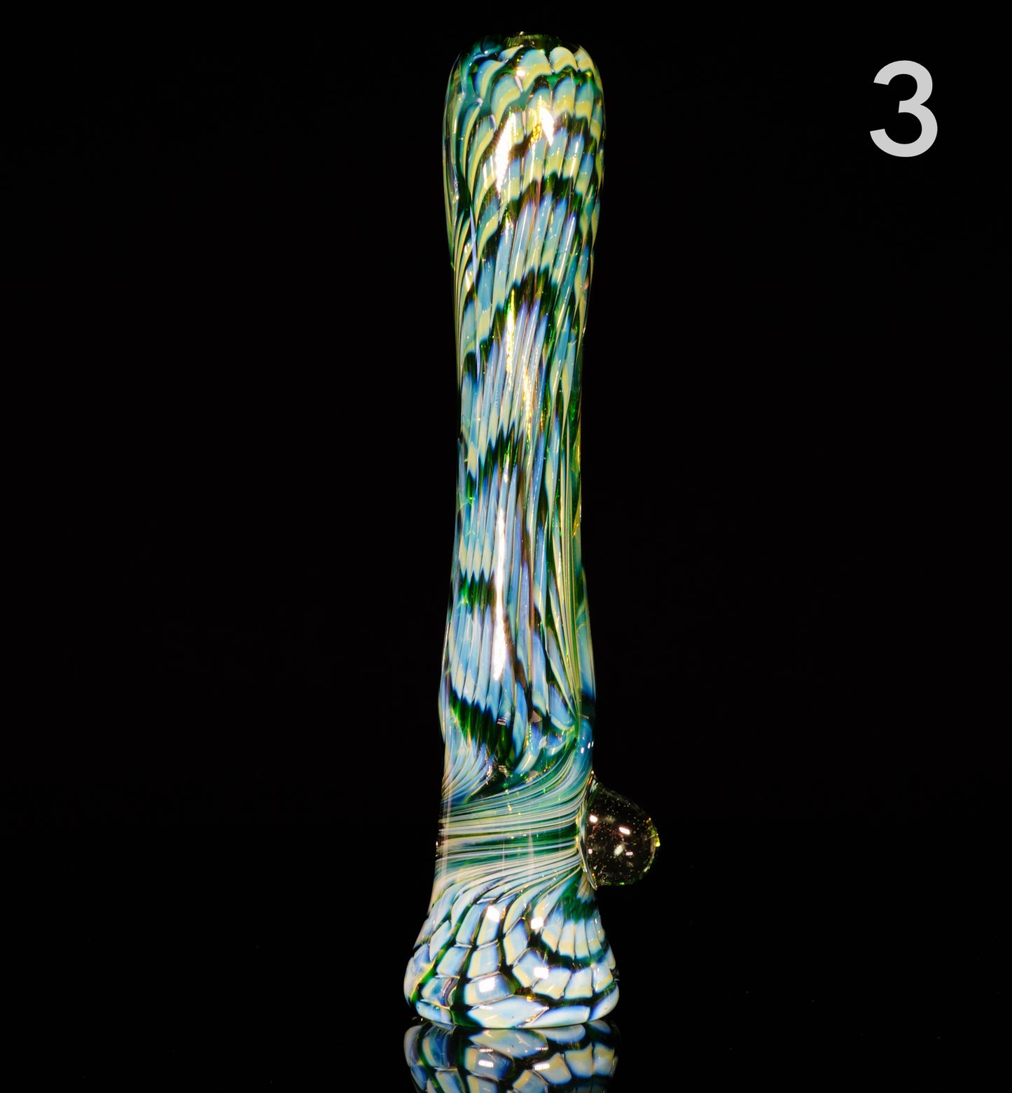 Experimental Green UV Chillums