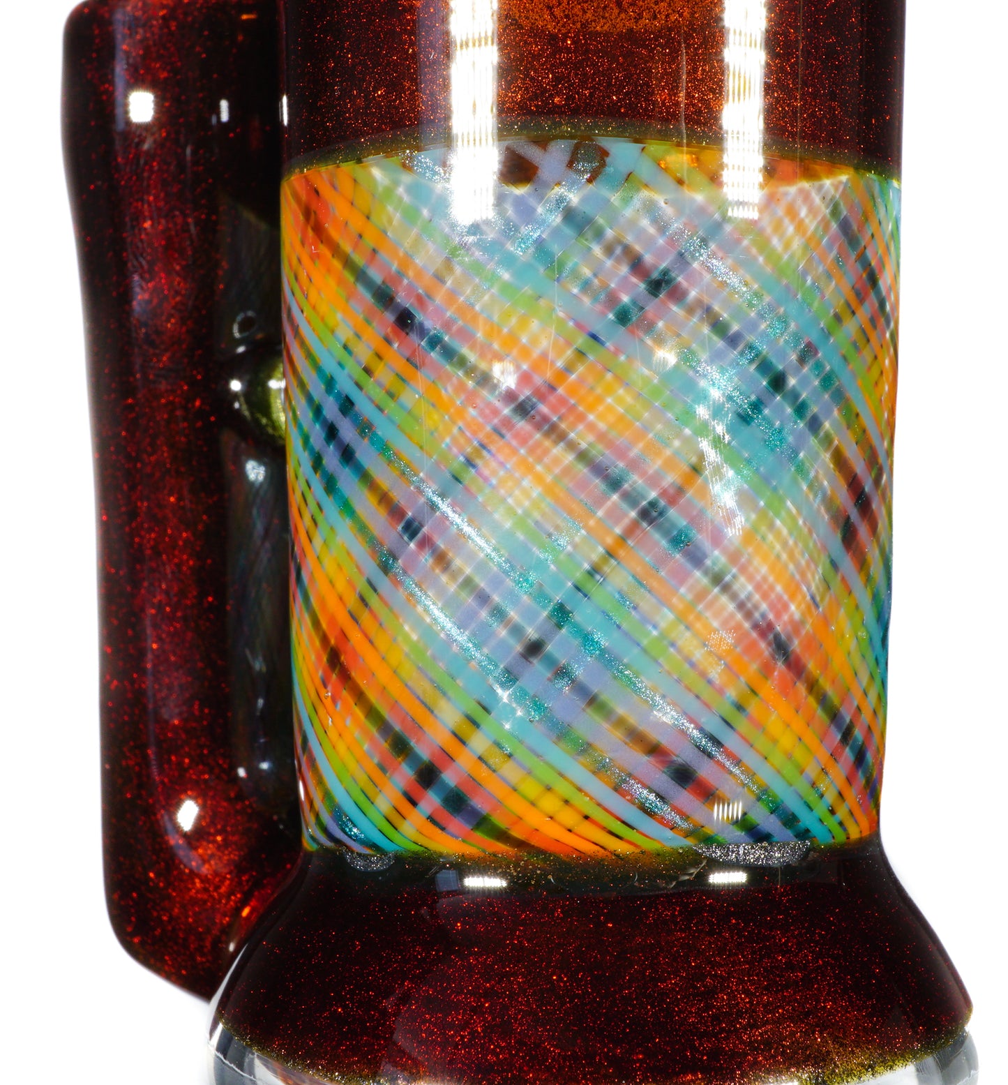 Red Elvis over Steel Wool Rainbow Retti Cleaning Station