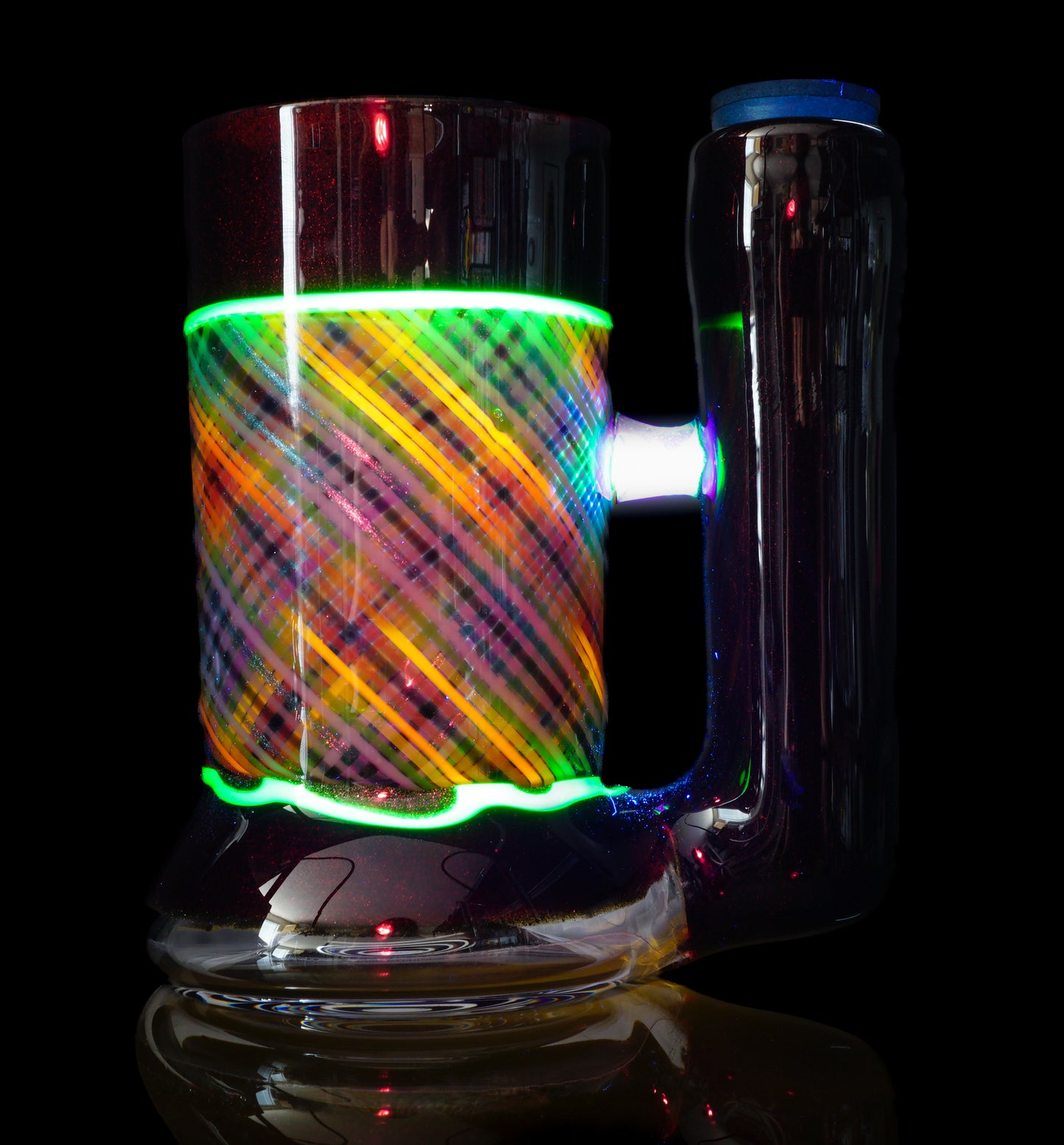 Red Elvis over Steel Wool Rainbow Retti Cleaning Station