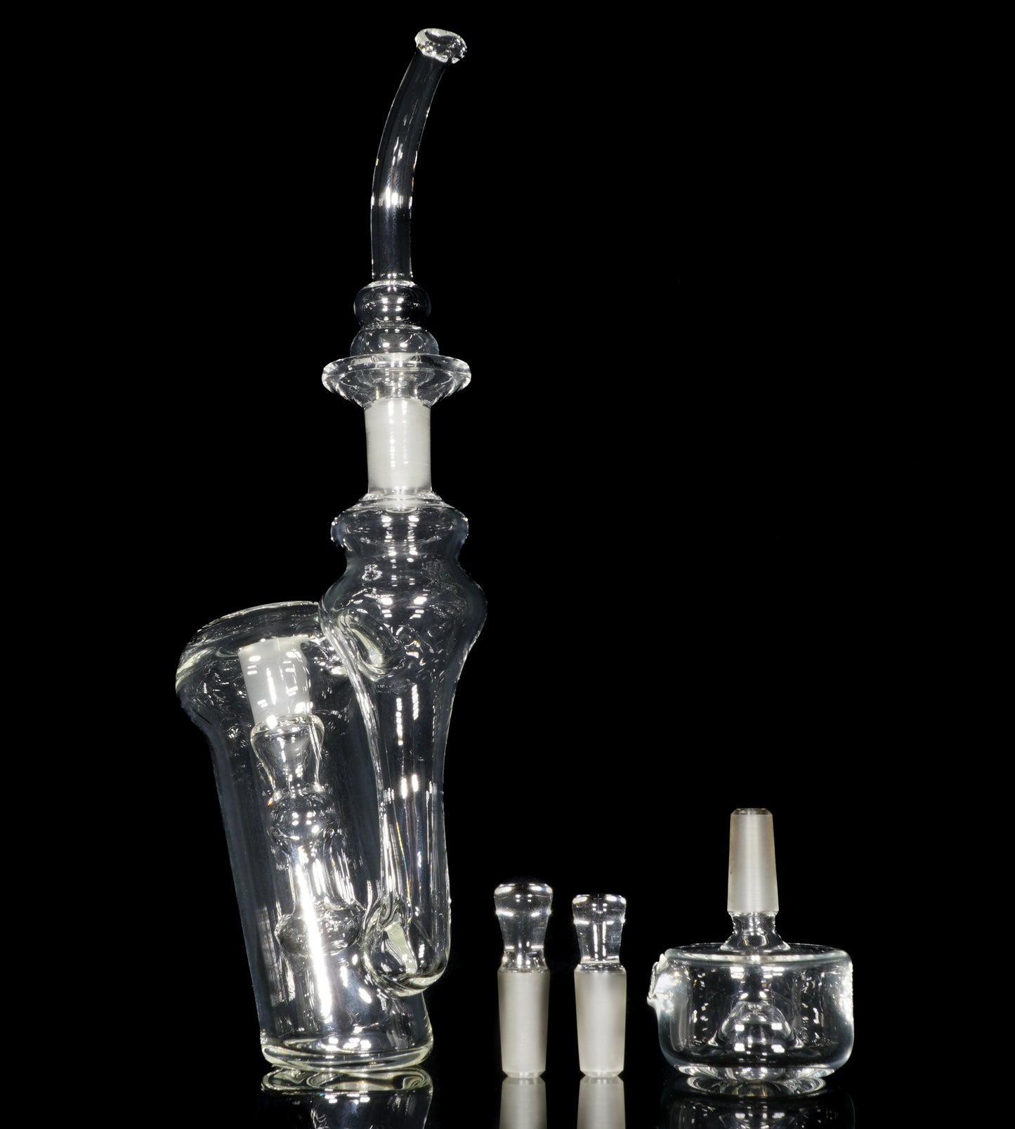 Clear Nomadic Series Re-Lock + Mouthpiece + Slide + 2 Plugs