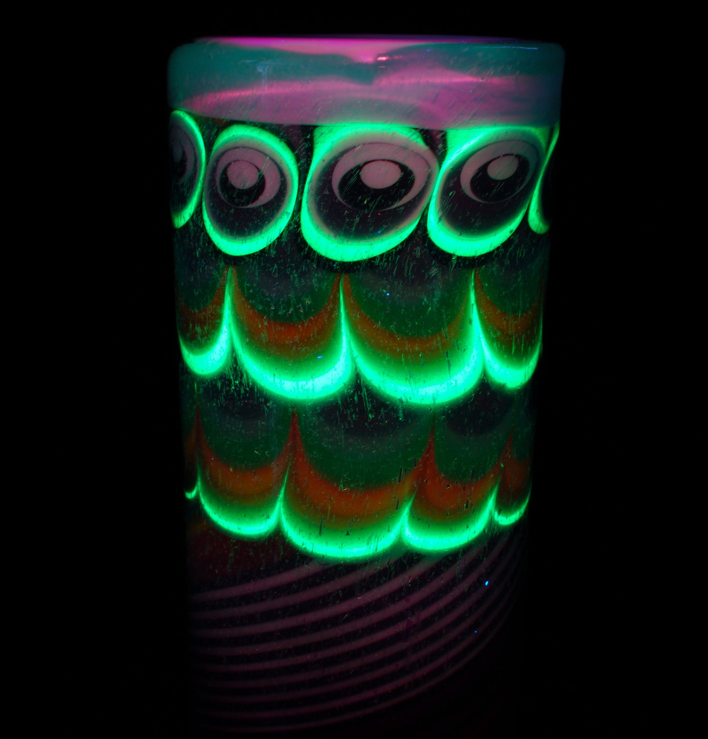 Rainbow Dichro Linework and UV Dotstack Mini Cruizer